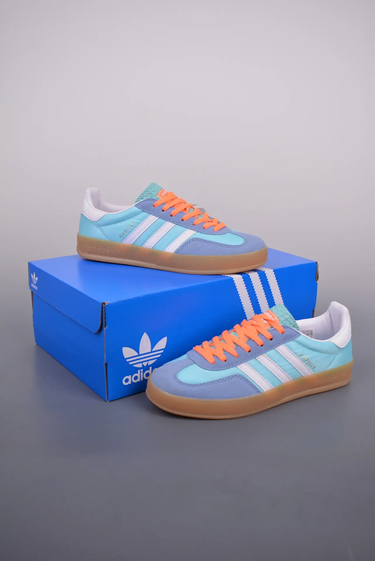 adidas Gazelle Indoor Light Blue/Orange Replica Review: A Comprehensive Look | YtaYta