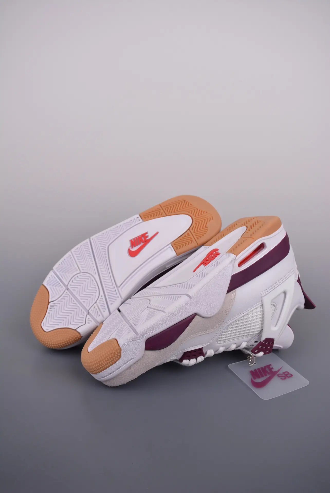 Nike SB x Air Jordan 4 Custom Sail Purple Replica - Authentic Quality, Unbeatable Style | YtaYta