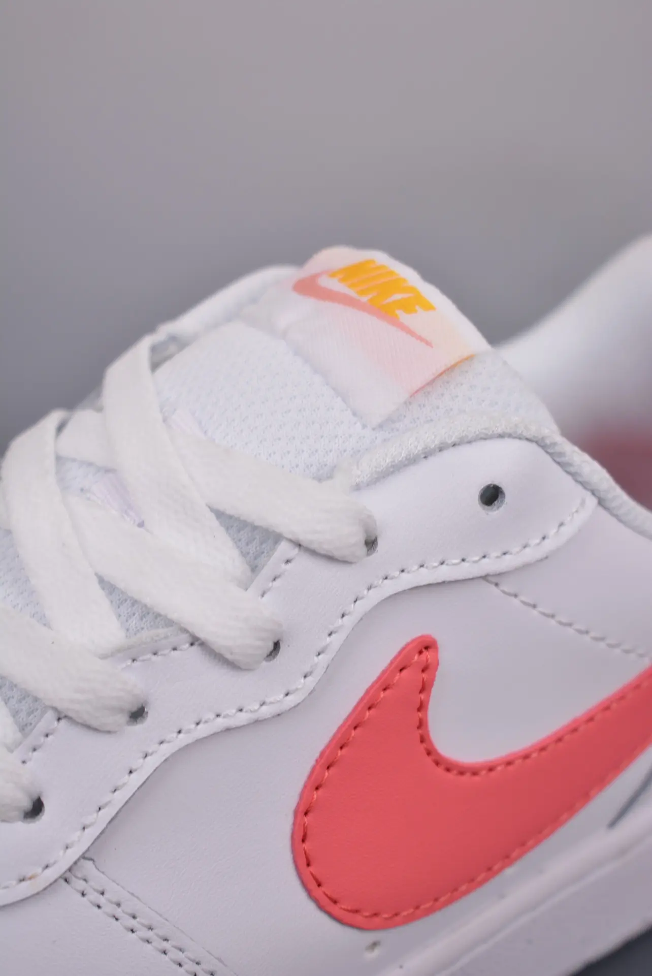 Nike Court Borough Low 2 White and Coral Sneakers Review: Real vs. Replica | YtaYta