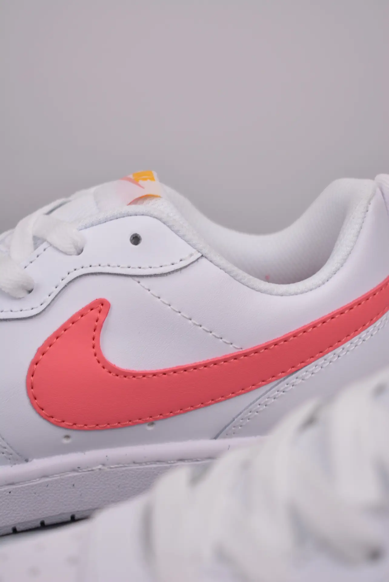 Nike Court Borough Low 2 White and Coral Sneakers Review: Real vs. Replica | YtaYta