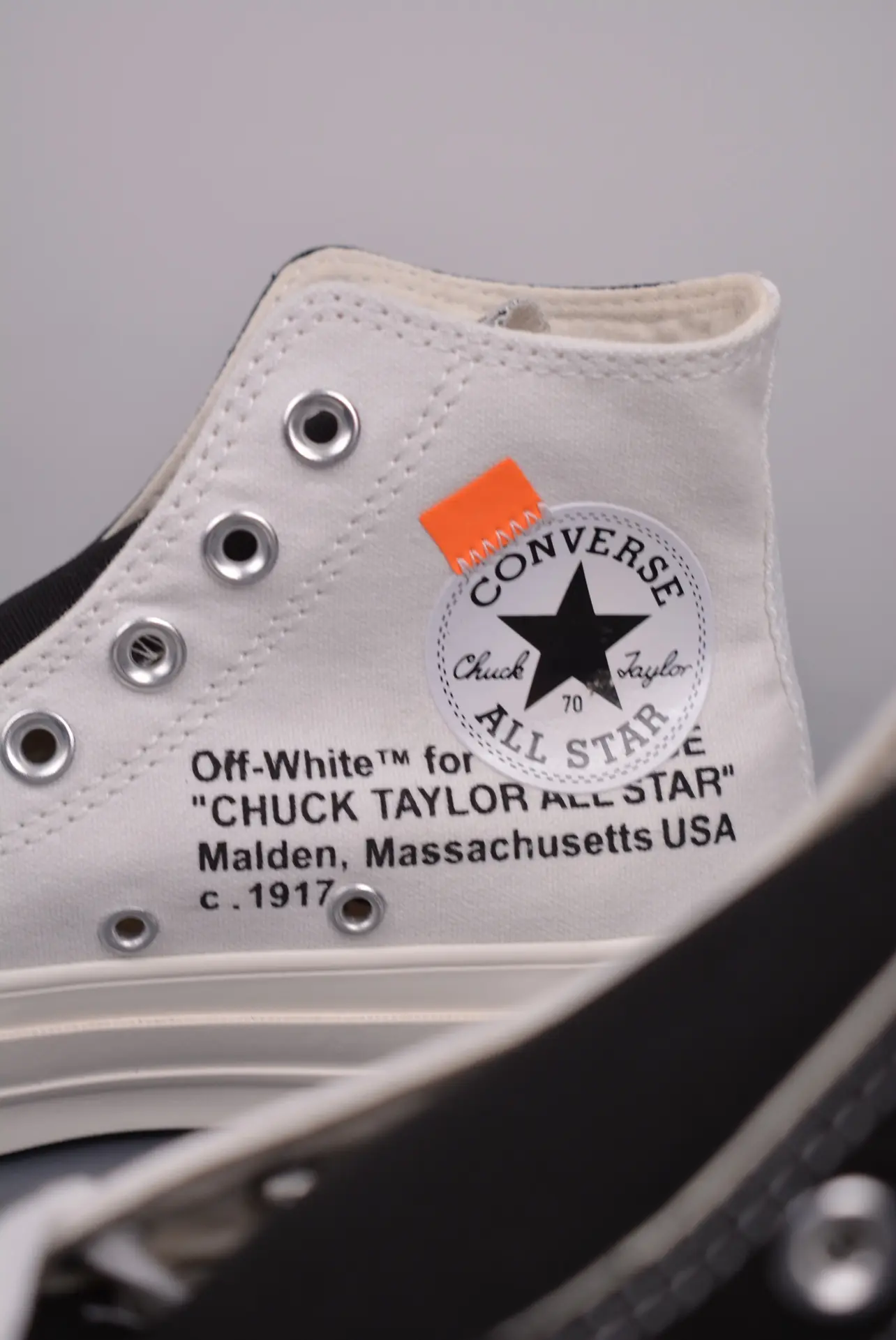 Off-White x Converse Chuck Taylor 70s Black/White Replica: First Look | YtaYta