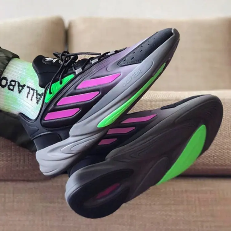 Adidas Ozelia Joker H04249: Black Purple Screaming Green Replica Review | YtaYta