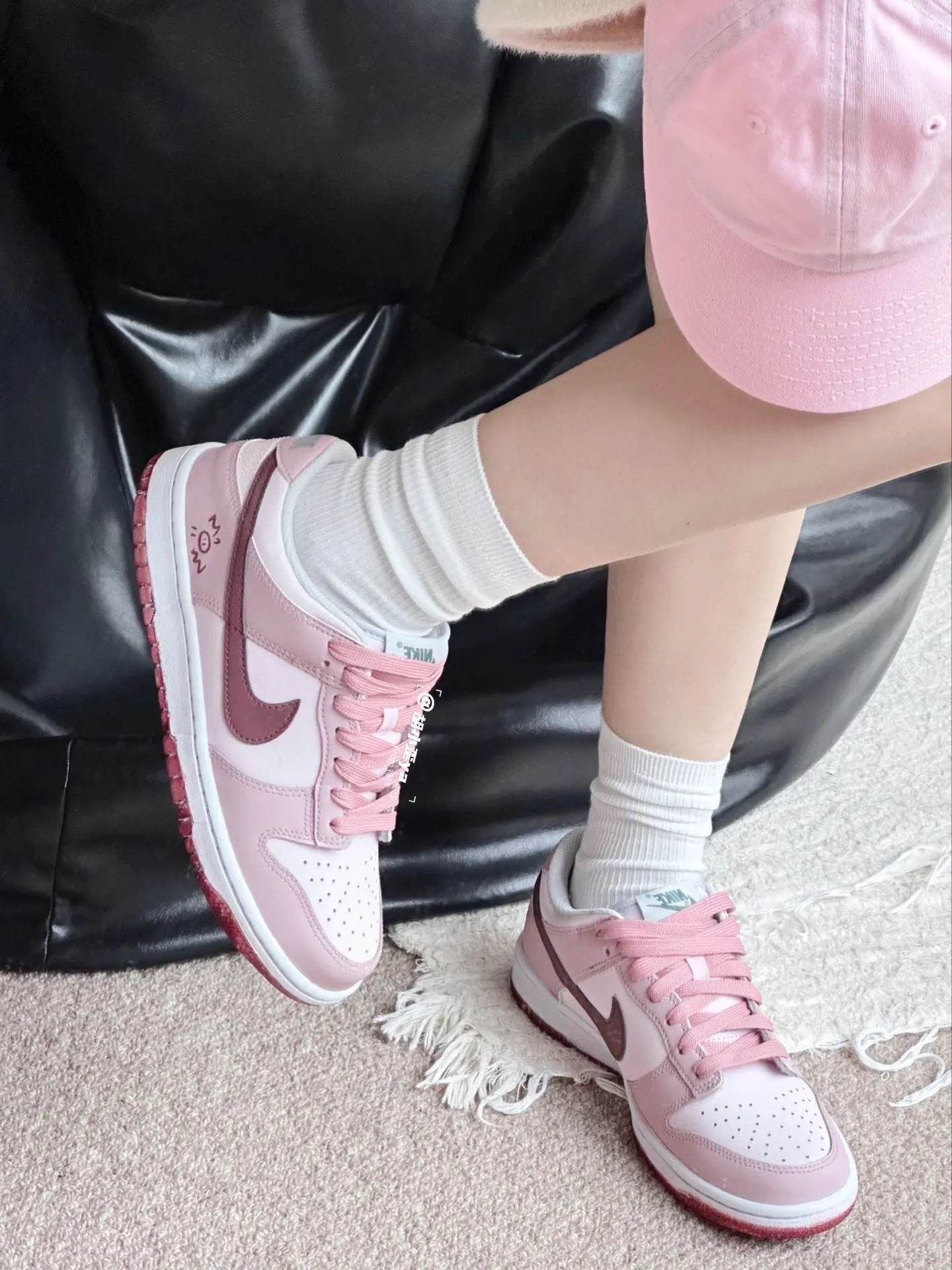 Authentic vs. Replica Nike Dunk Low ‘Pink Foam’ GS Size 7 Comparison | YtaYta