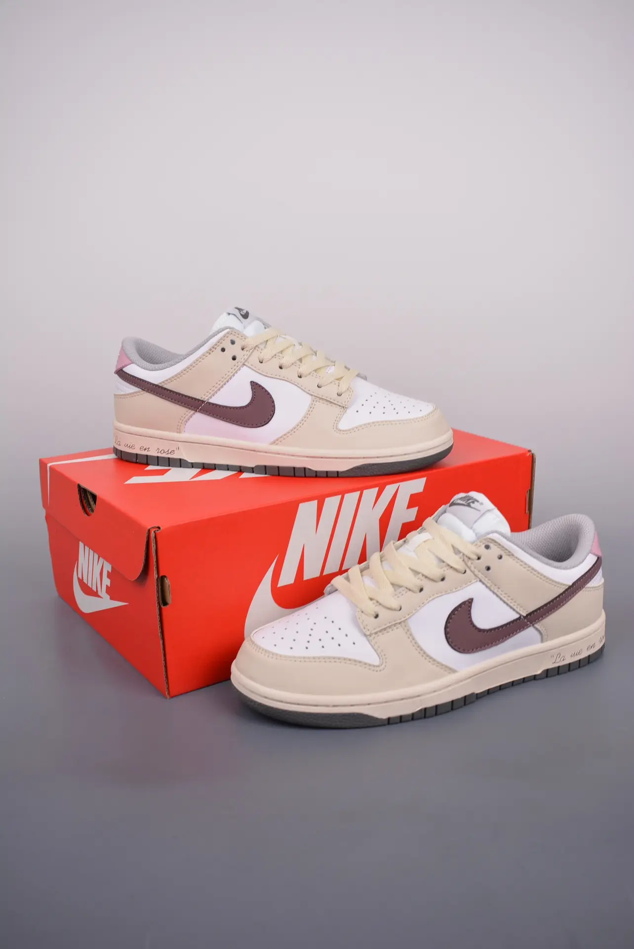 Nike Dunk Low Women's Shoes (Coconut Milk/Smoke Mauve) Replica Review | YtaYta