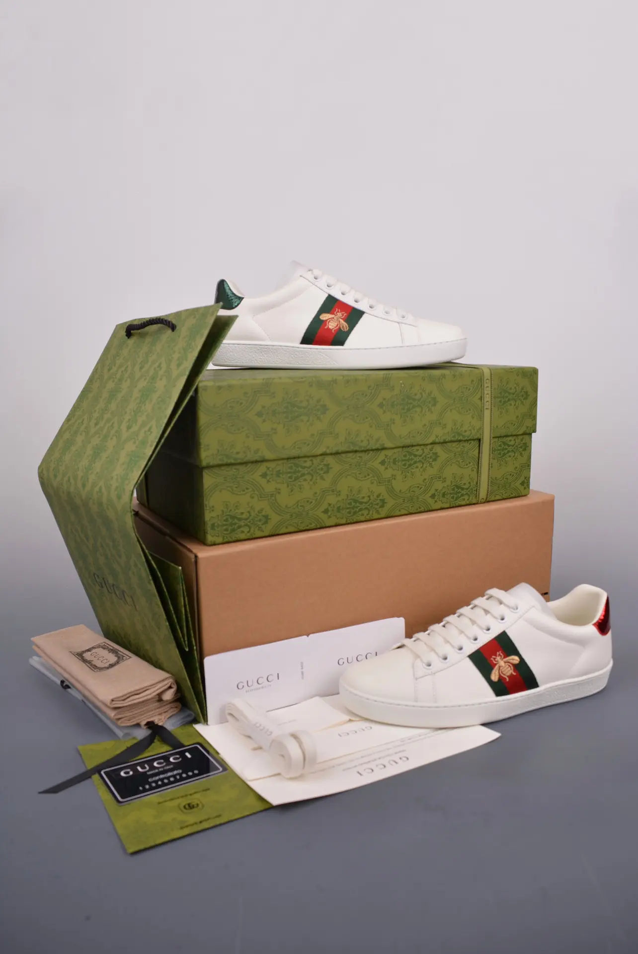 Replica Gucci Ace Sneakers: White Leather Review | YtaYta