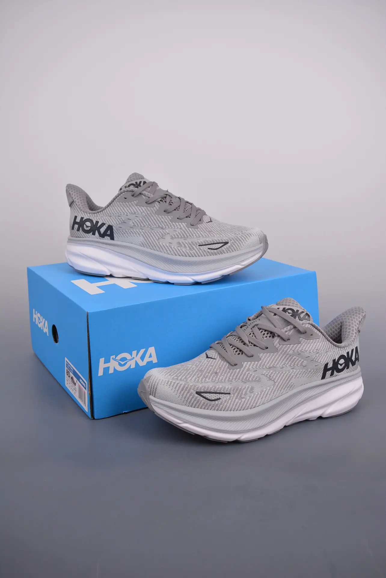 Hoka Clifton 9 2E Wide Grey Black Men’s Road Running Shoes: A Comprehensive Review | YtaYta