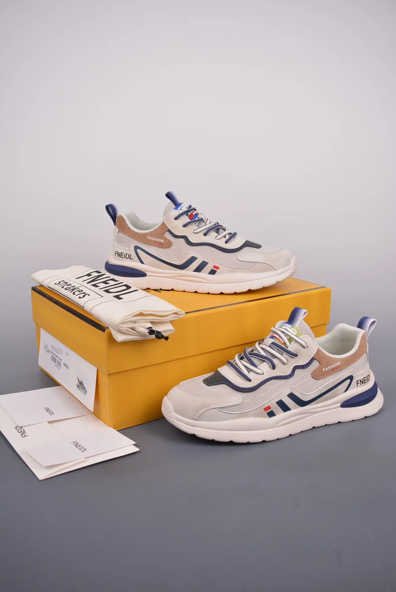 Fendi 2023SS Man Brand Sneakers: Replica, Style, and Performance | YtaYta