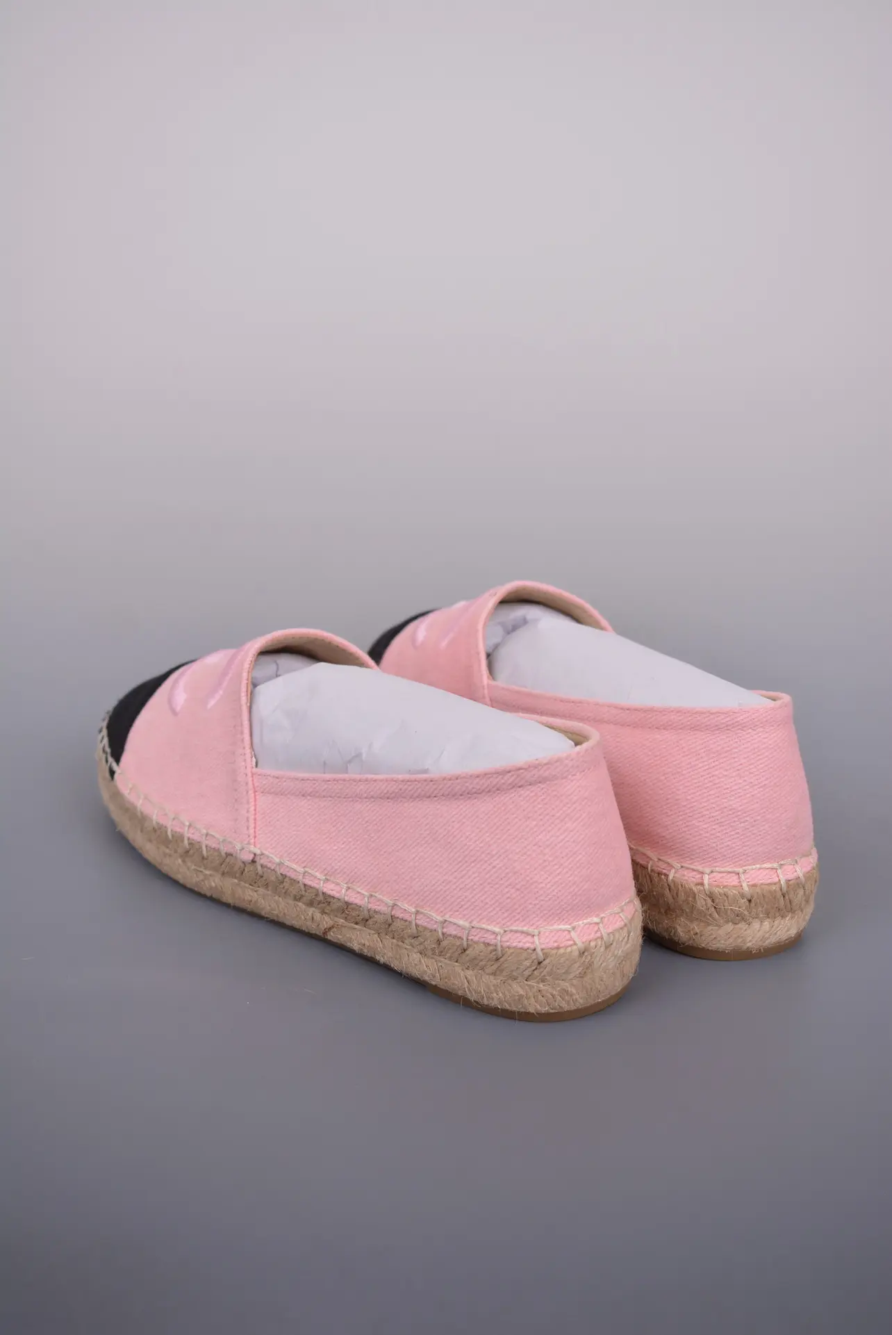 Fake Chanel Espadrilles in Pink Denim – Affordable Luxury | YtaYta