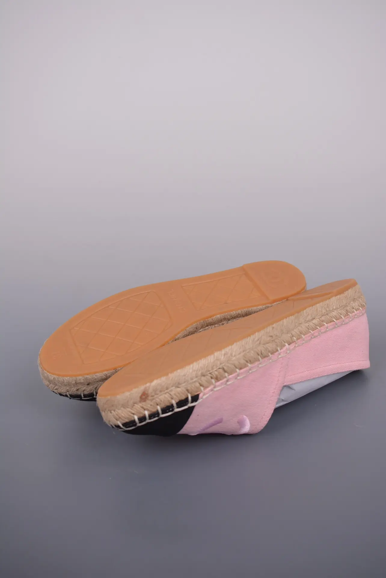 Fake Chanel Espadrilles in Pink Denim – Affordable Luxury | YtaYta