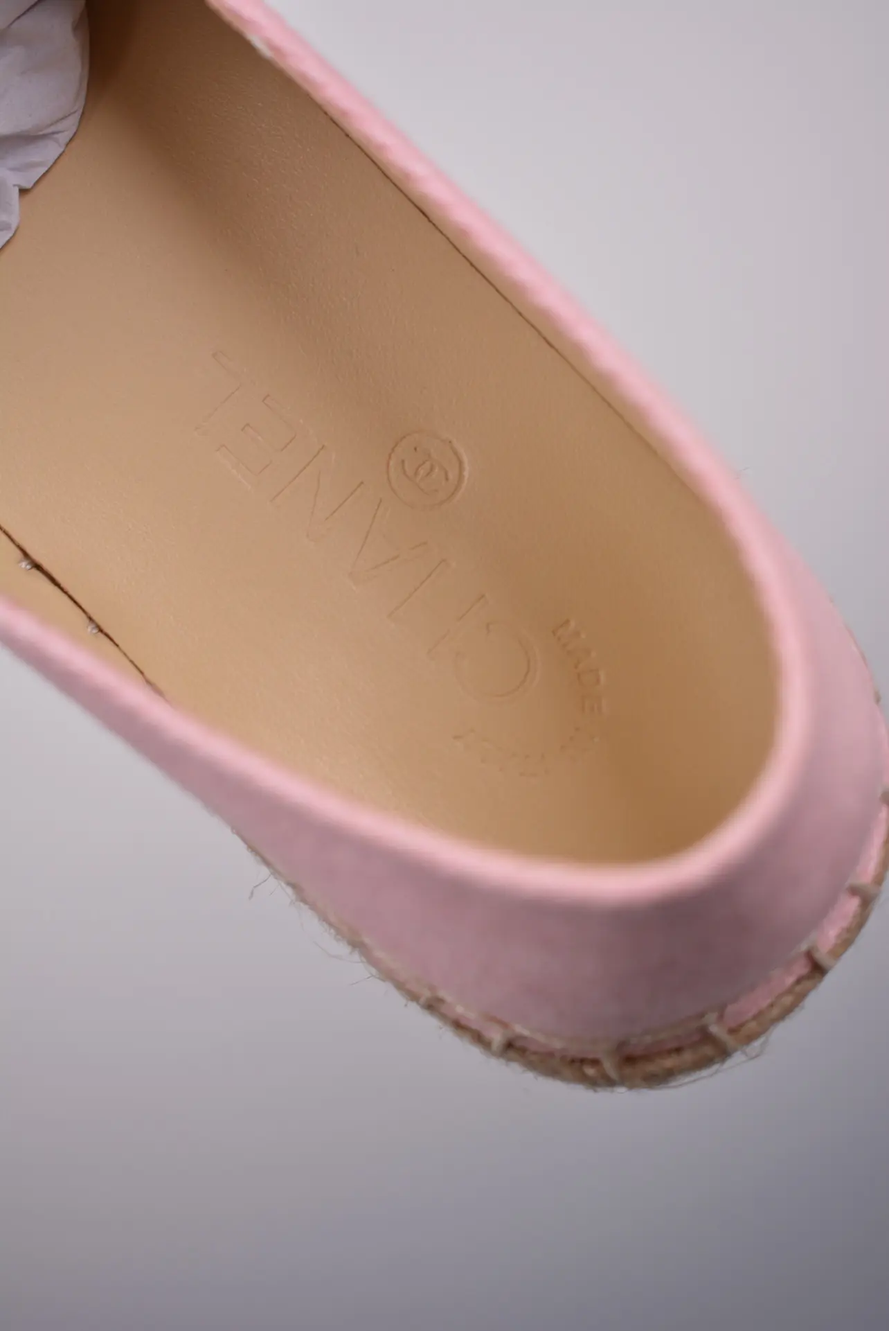 Fake Chanel Espadrilles in Pink Denim – Affordable Luxury | YtaYta