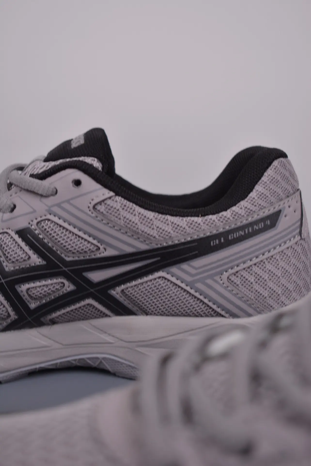 ASICS Gel-Contend 4 Grey/Black Running Shoes Replica Review | YtaYta