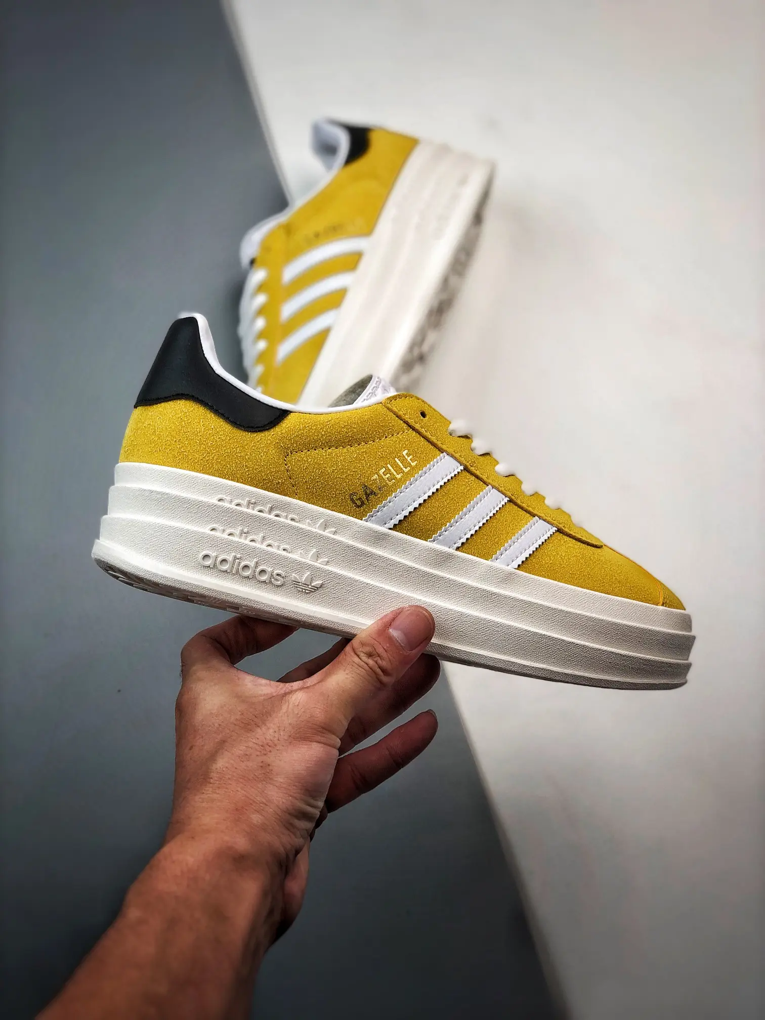 Adidas Gazelle Bold Yellow Replica - Women's Low Top Sneakers Review | YtaYta