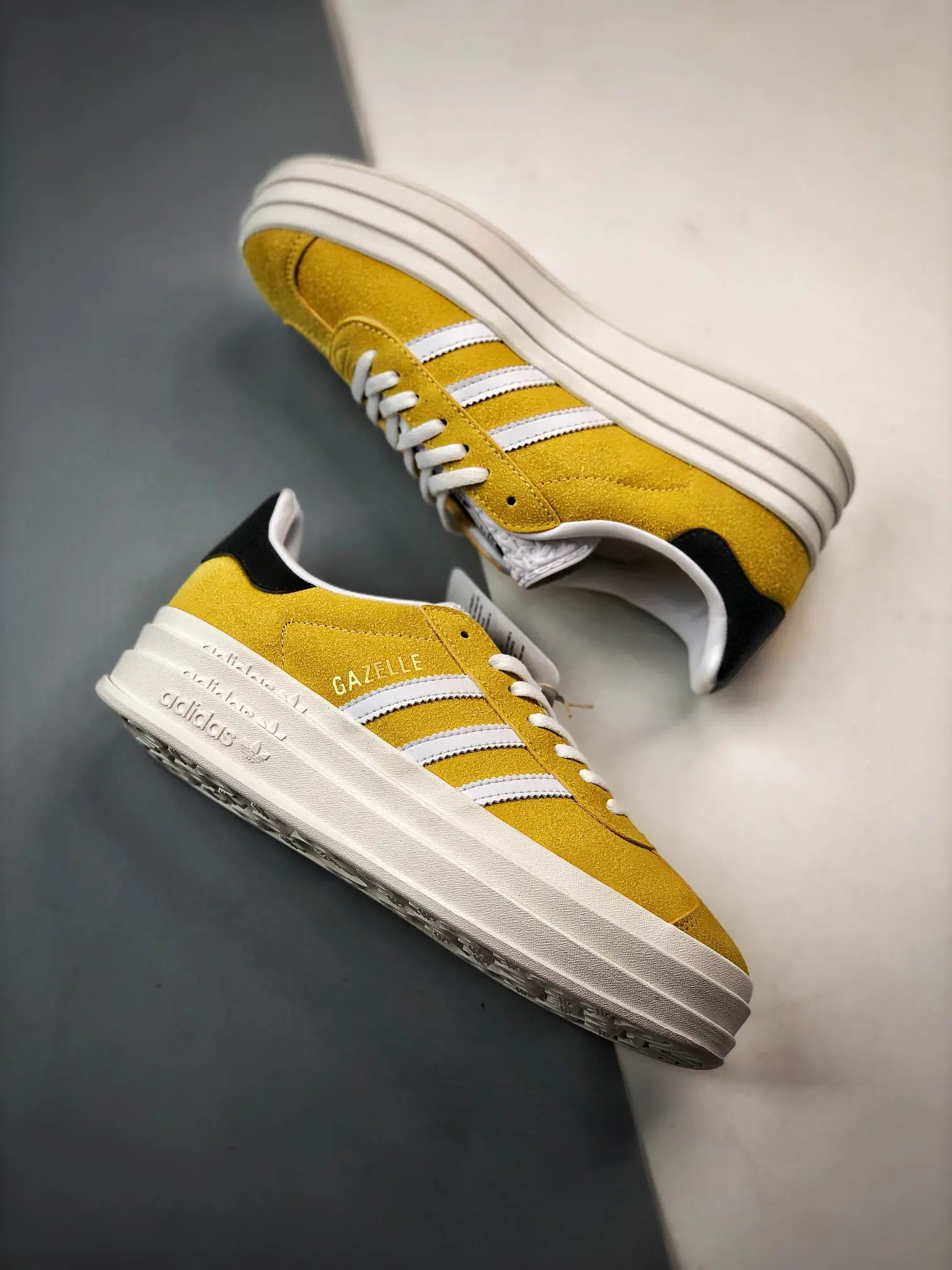 Adidas Gazelle Bold Yellow Replica - Women's Low Top Sneakers Review | YtaYta