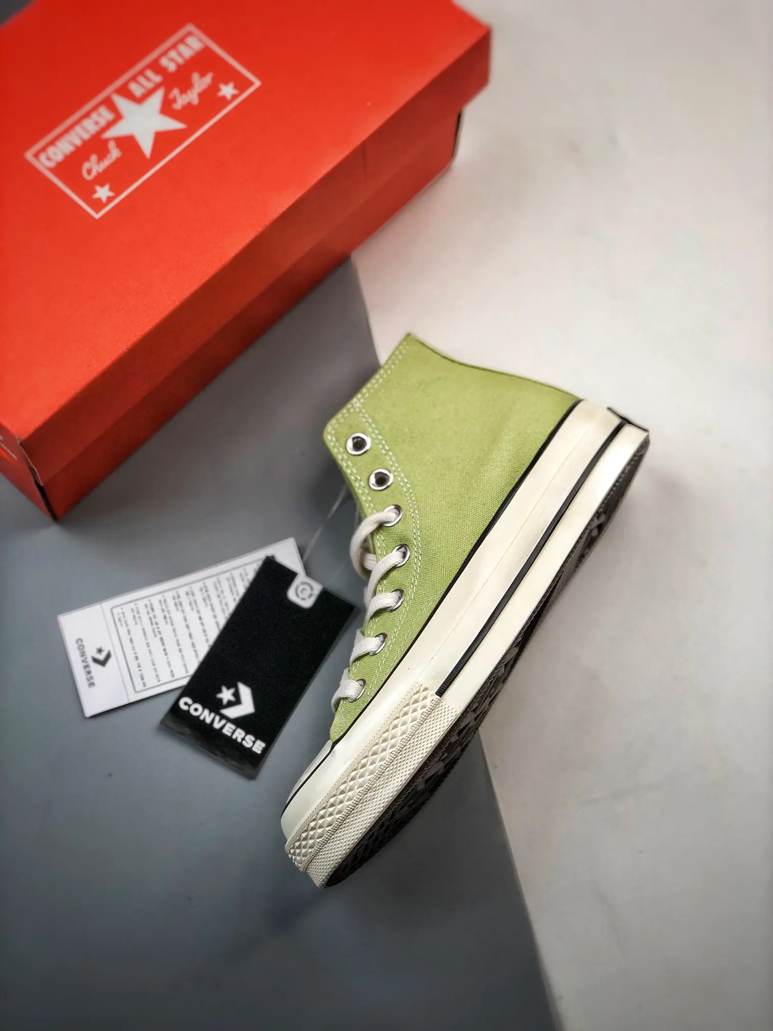 Vitality Green Converse Chuck 70 Hi Shoes Replica Review | YtaYta