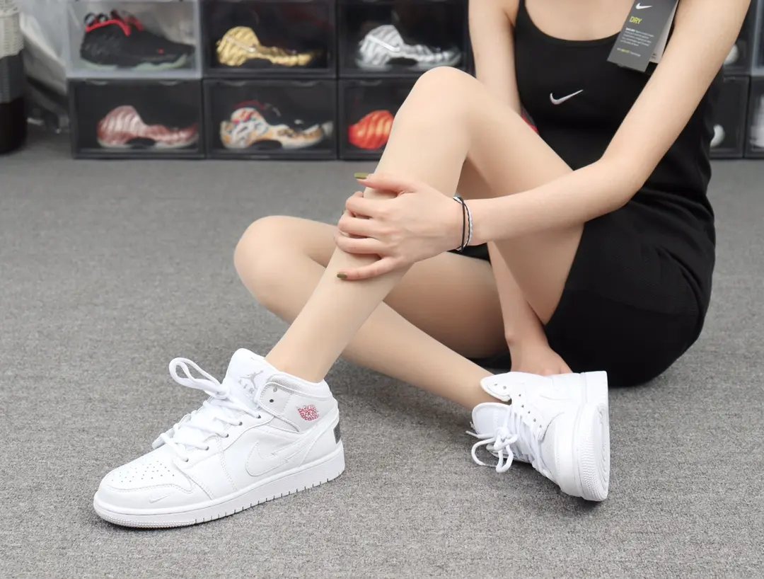 Nike Jordan 1 Mid Euro Tour White CW7589-100 Replica Review | YtaYta