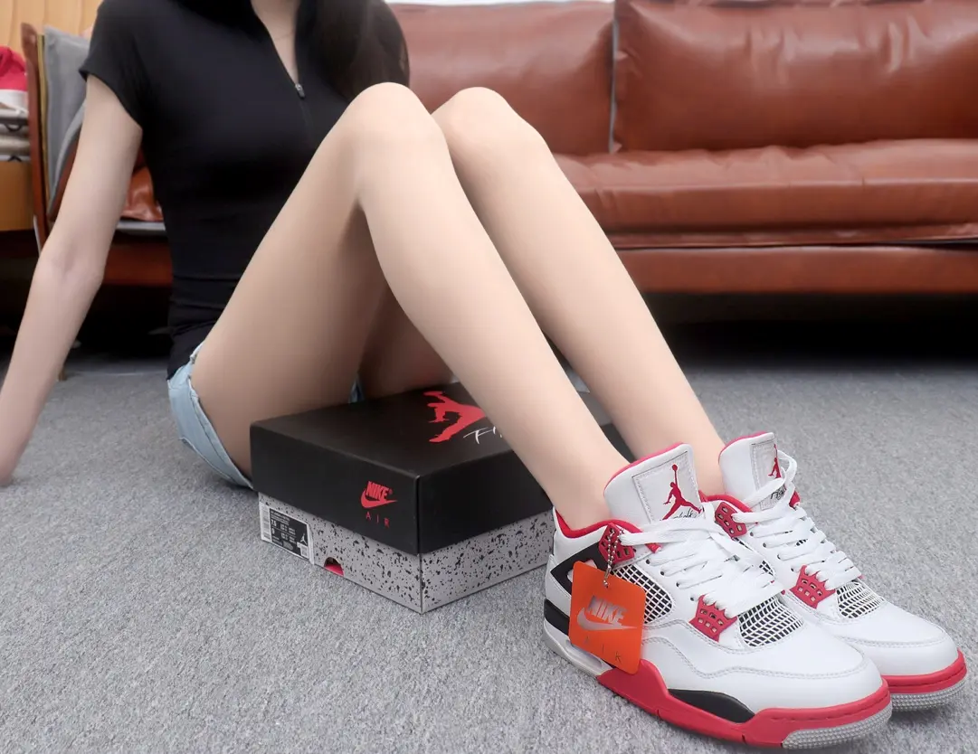 Rep Fake Replica Air Jordan 4 Retro OG “Fire Red” Sneakers Review | YtaYta