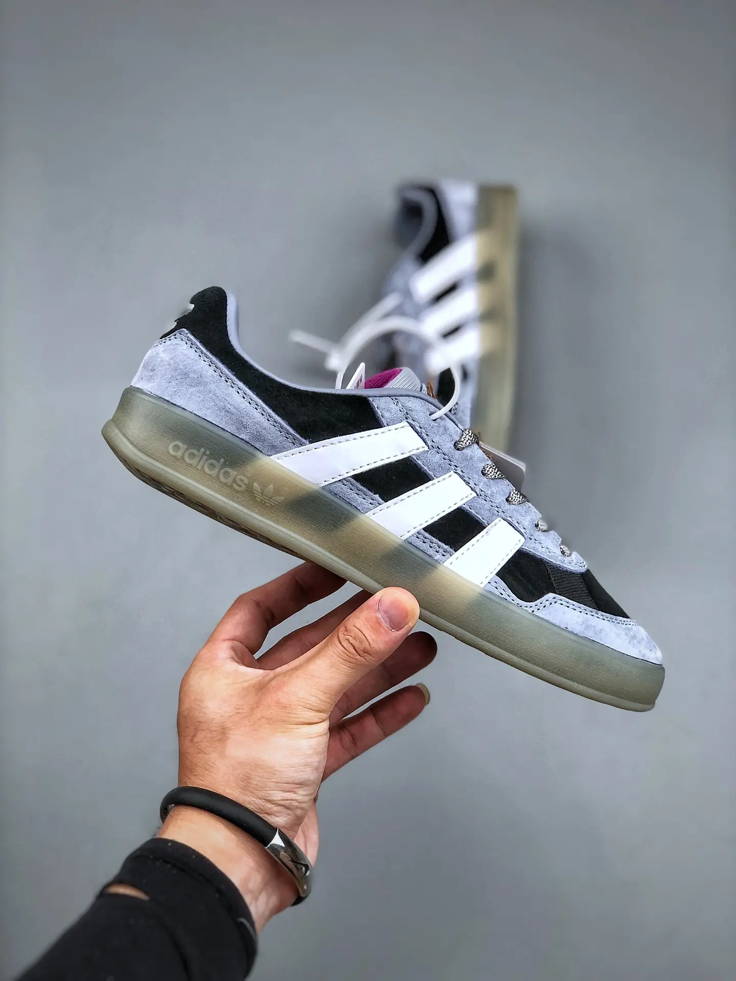 Adidas Aloha Super Mark Gonzales Brainwash Victim Replica – Grey/Black | YtaYta