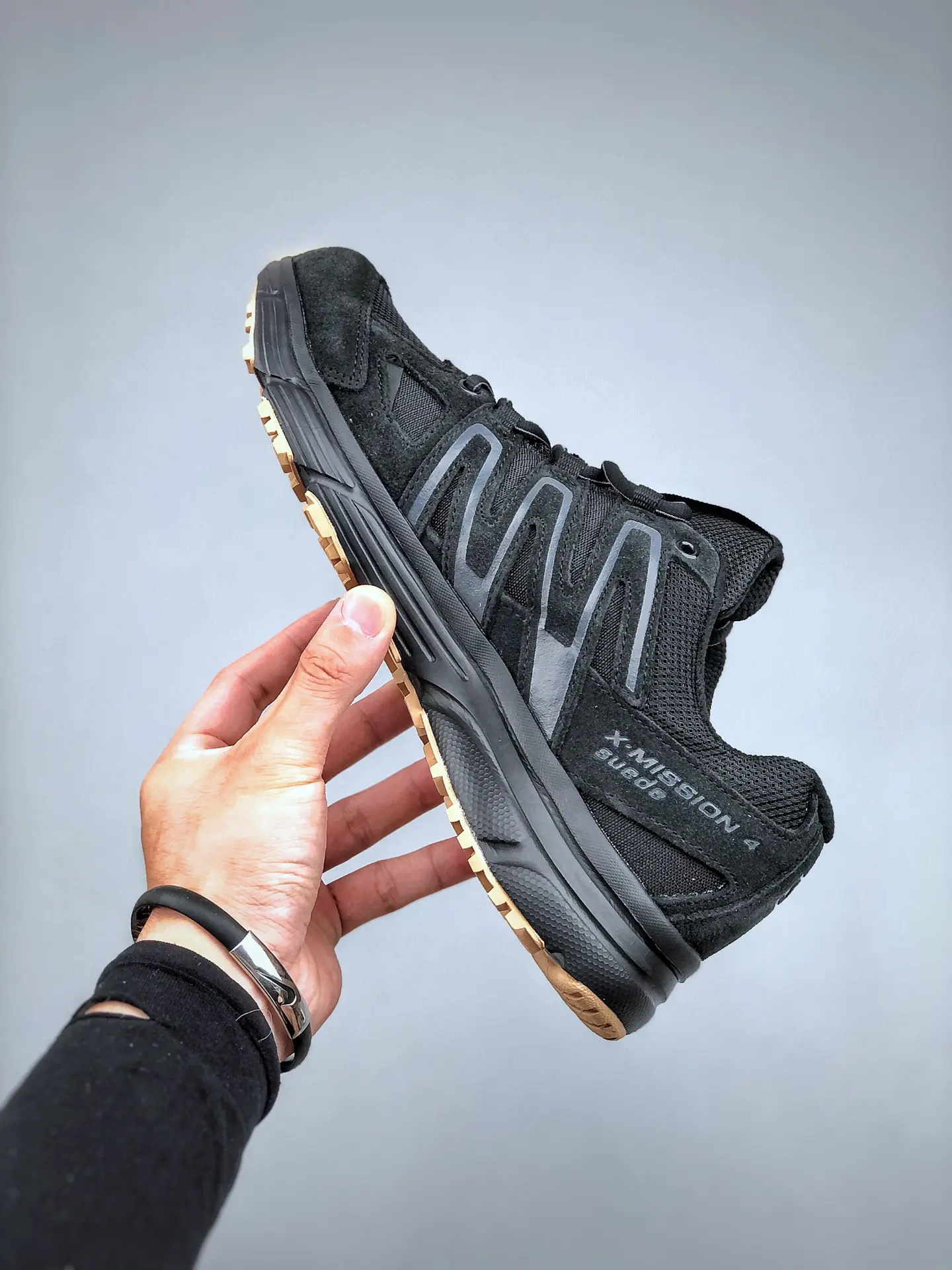 Salomon X-Mission 4 Suede Black/Ebony/Gum 3 Review: Authentic vs. Replica | YtaYta