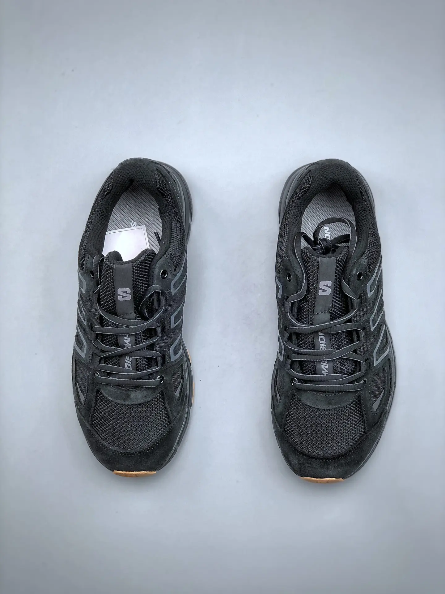 Salomon X-Mission 4 Suede Black/Ebony/Gum 3 Review: Authentic vs. Replica | YtaYta