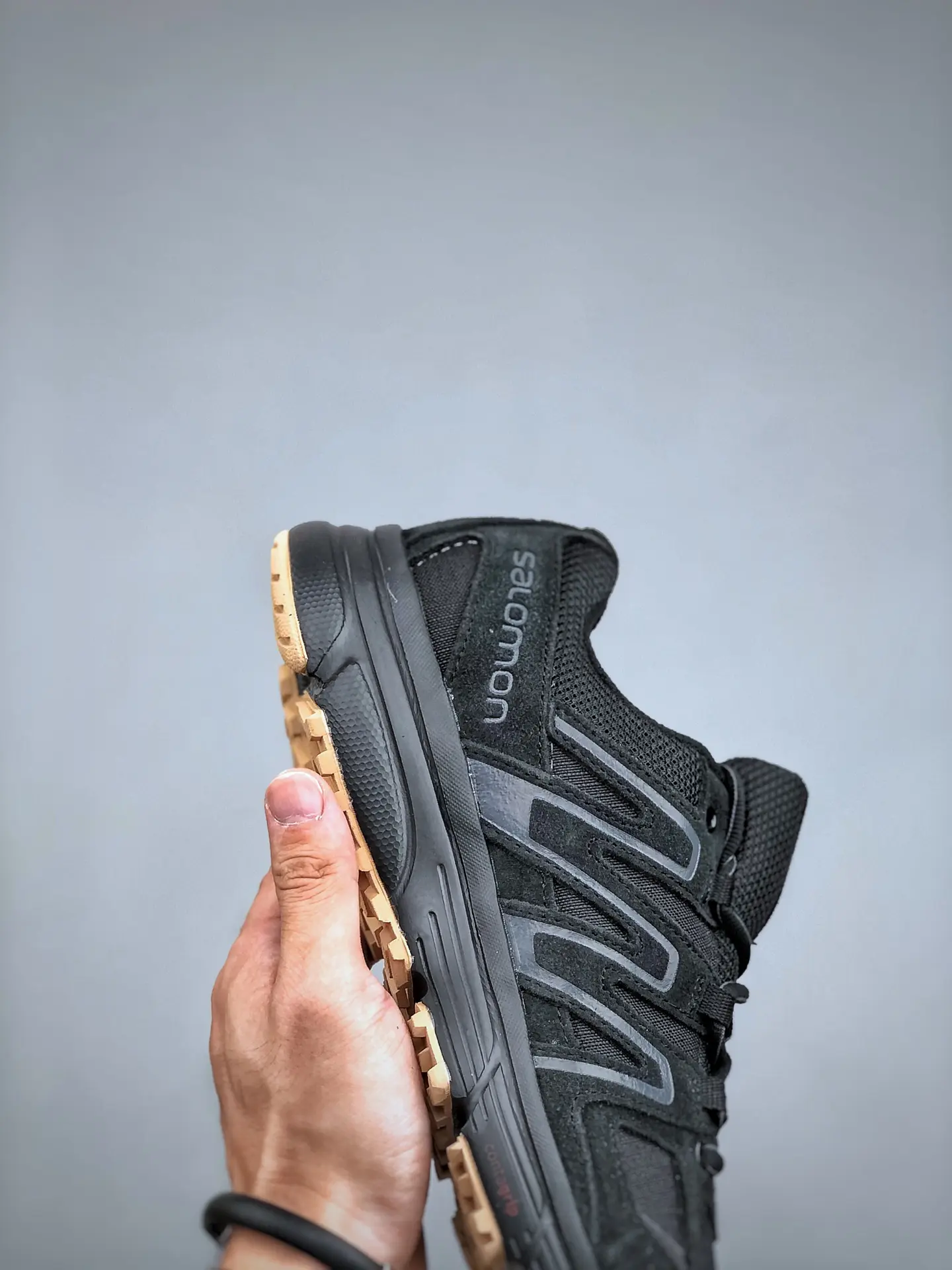 Salomon X-Mission 4 Suede Black/Ebony/Gum 3 Review: Authentic vs. Replica | YtaYta