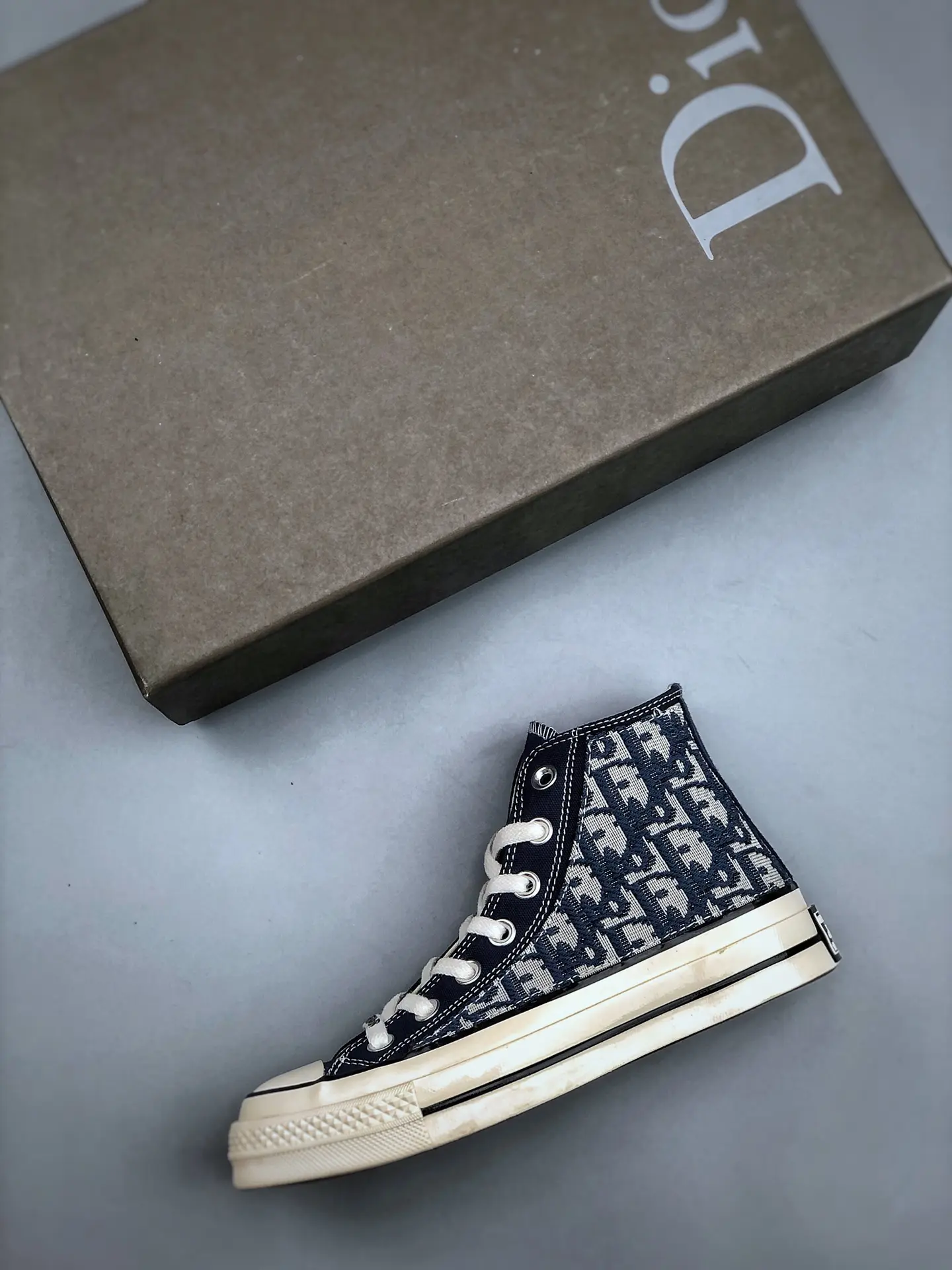 Converse Custom Dior Monogram High Top - Replica Sneaker Magic | YtaYta