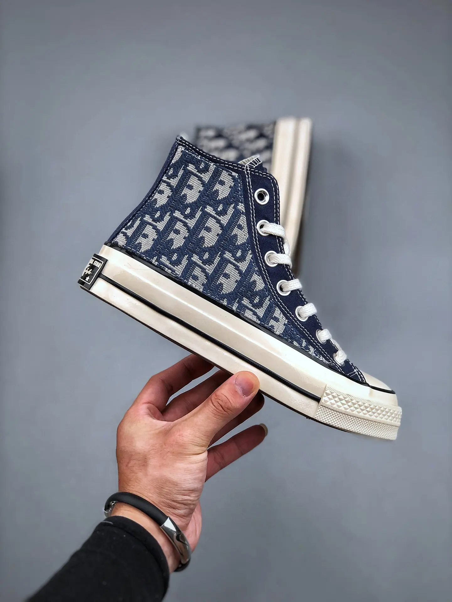 Converse Custom Dior Monogram High Top - Replica Sneaker Magic | YtaYta