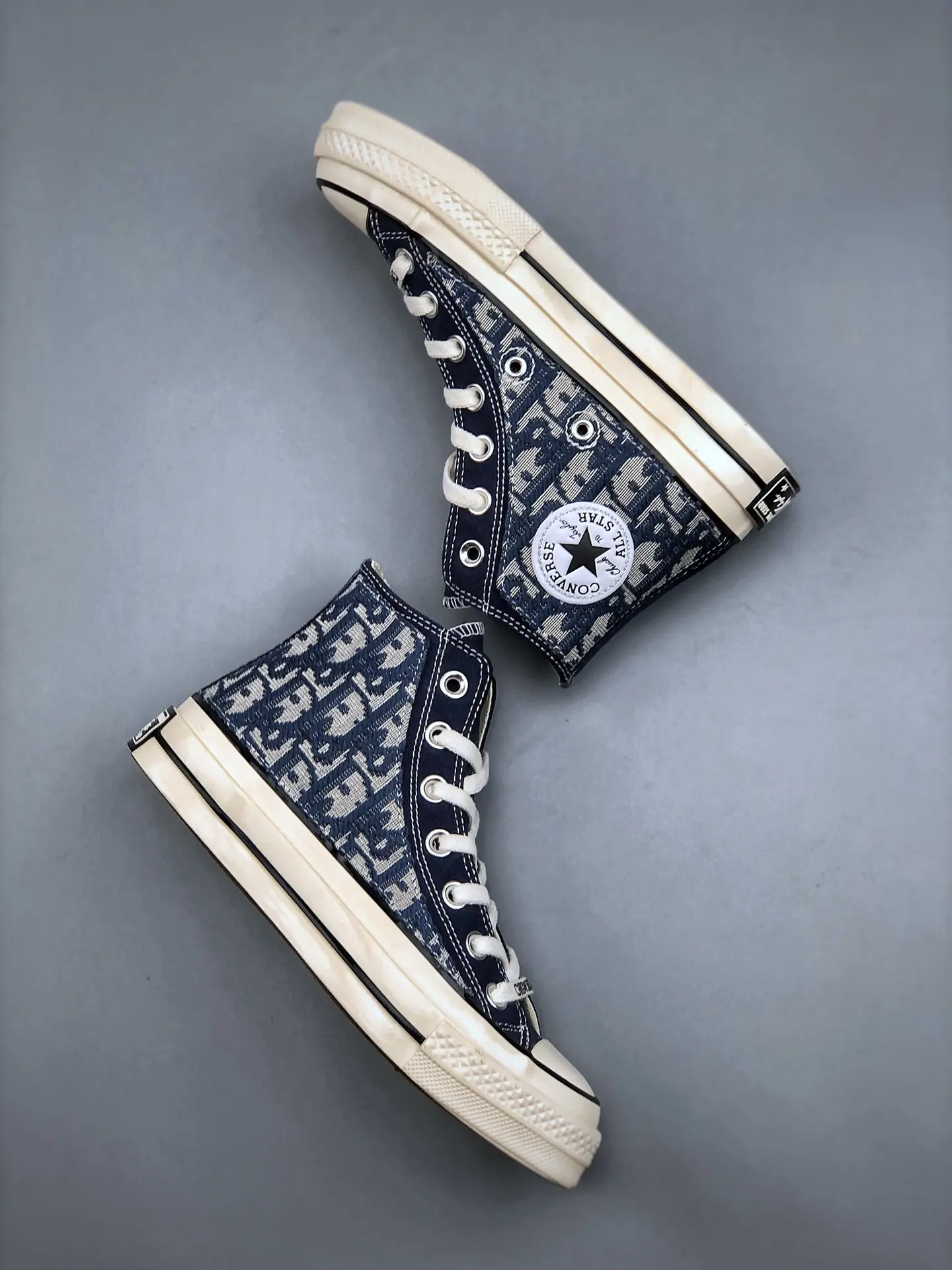 Converse Custom Dior Monogram High Top - Replica Sneaker Magic | YtaYta