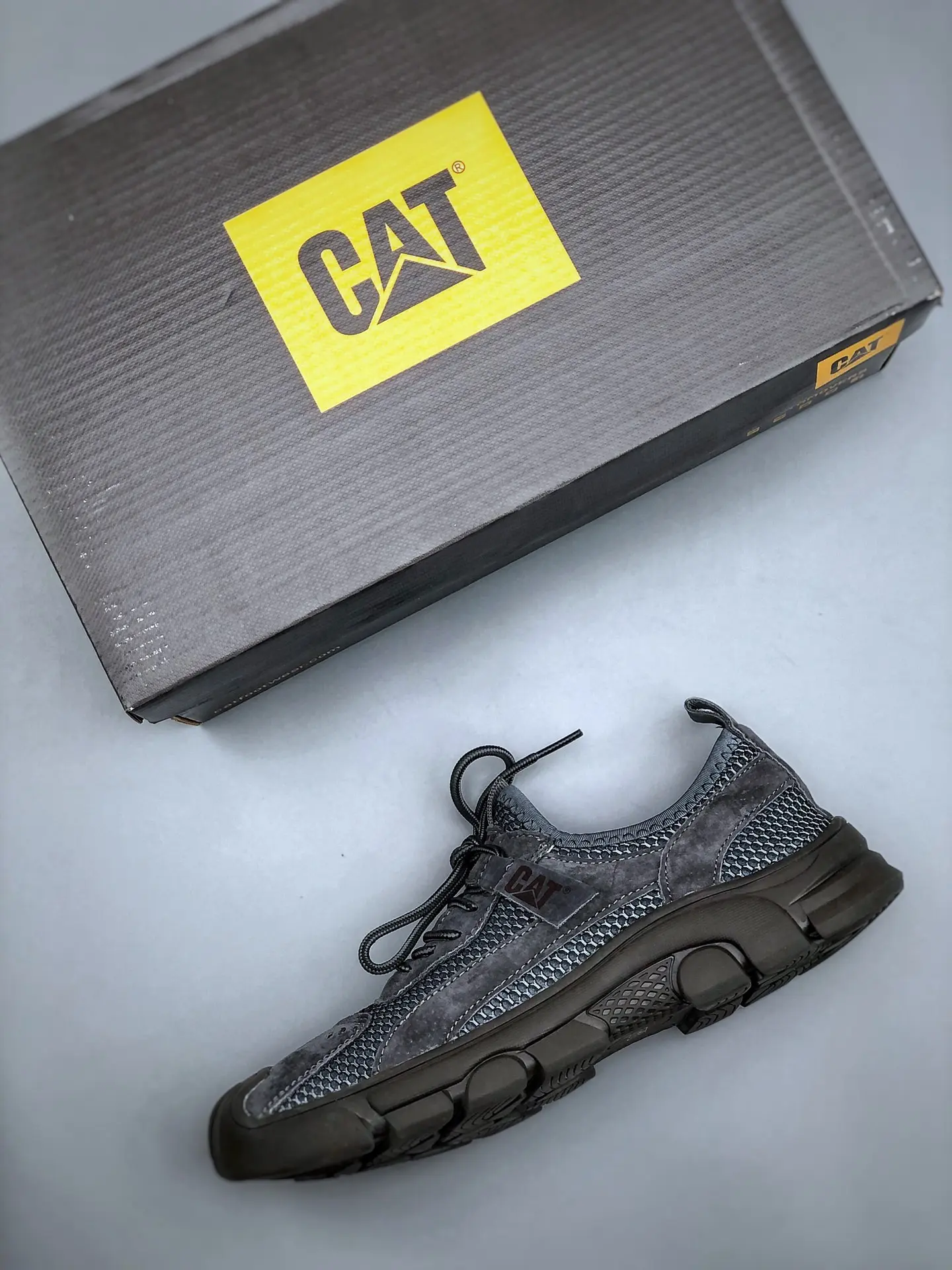 The Allure of Replica CAT Men's Mesh Shoes in Grey: A Deep Dive | YtaYta