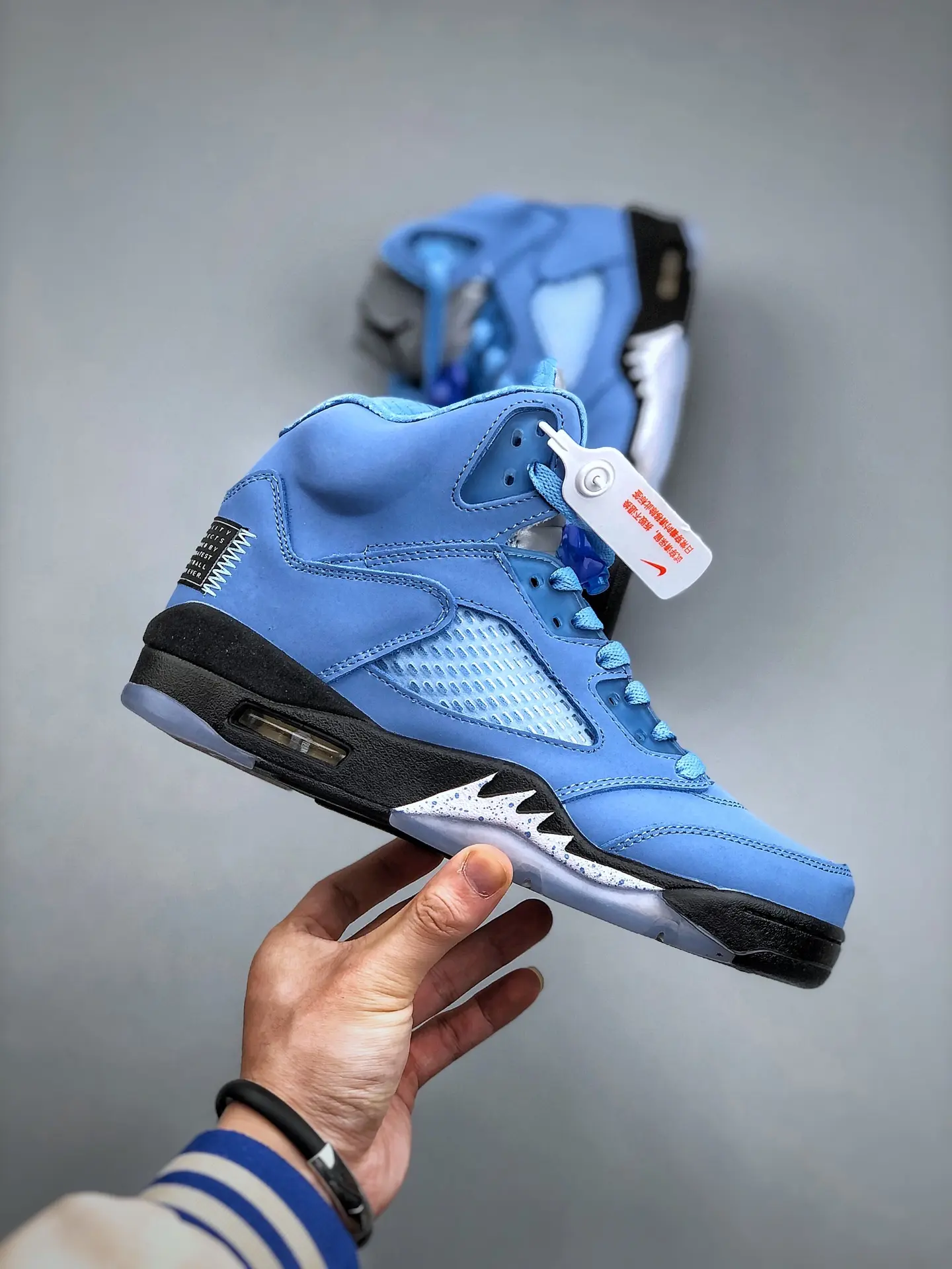 Air Jordan 5 UNC University Blue 2023 Release: Real vs. Replica | YtaYta