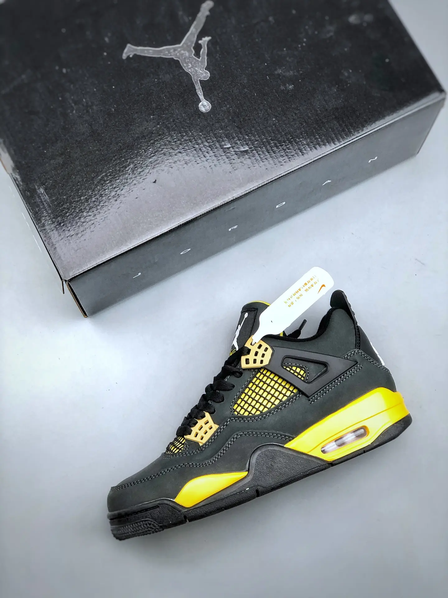 The Ultimate Guide to the Replica Air Jordan 4 'Yellow Thunder' Size 7Y | YtaYta