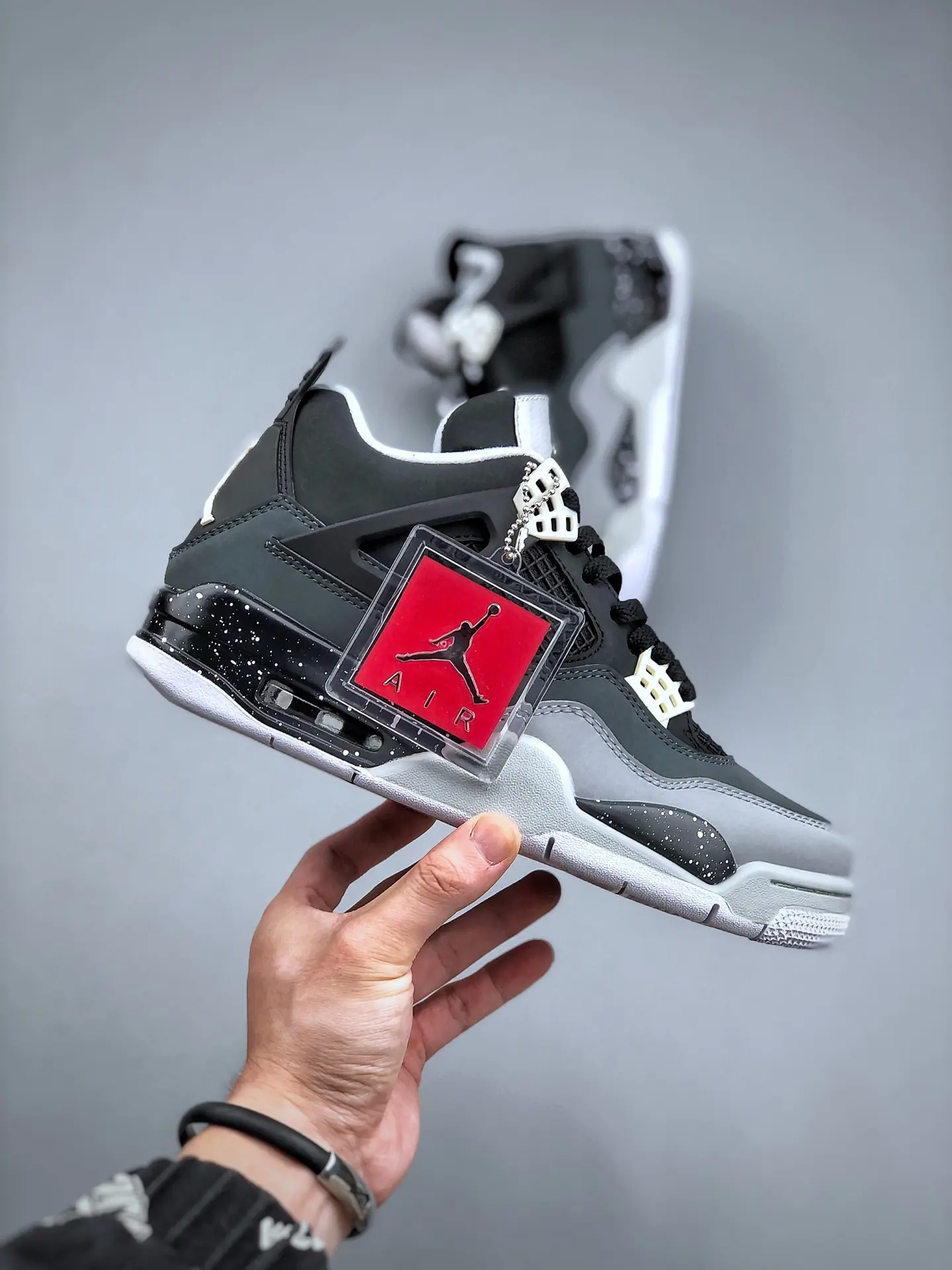 Unveiling the Replica Air Jordan 4 Retro Fear Pack: Cool Grey & Black | YtaYta