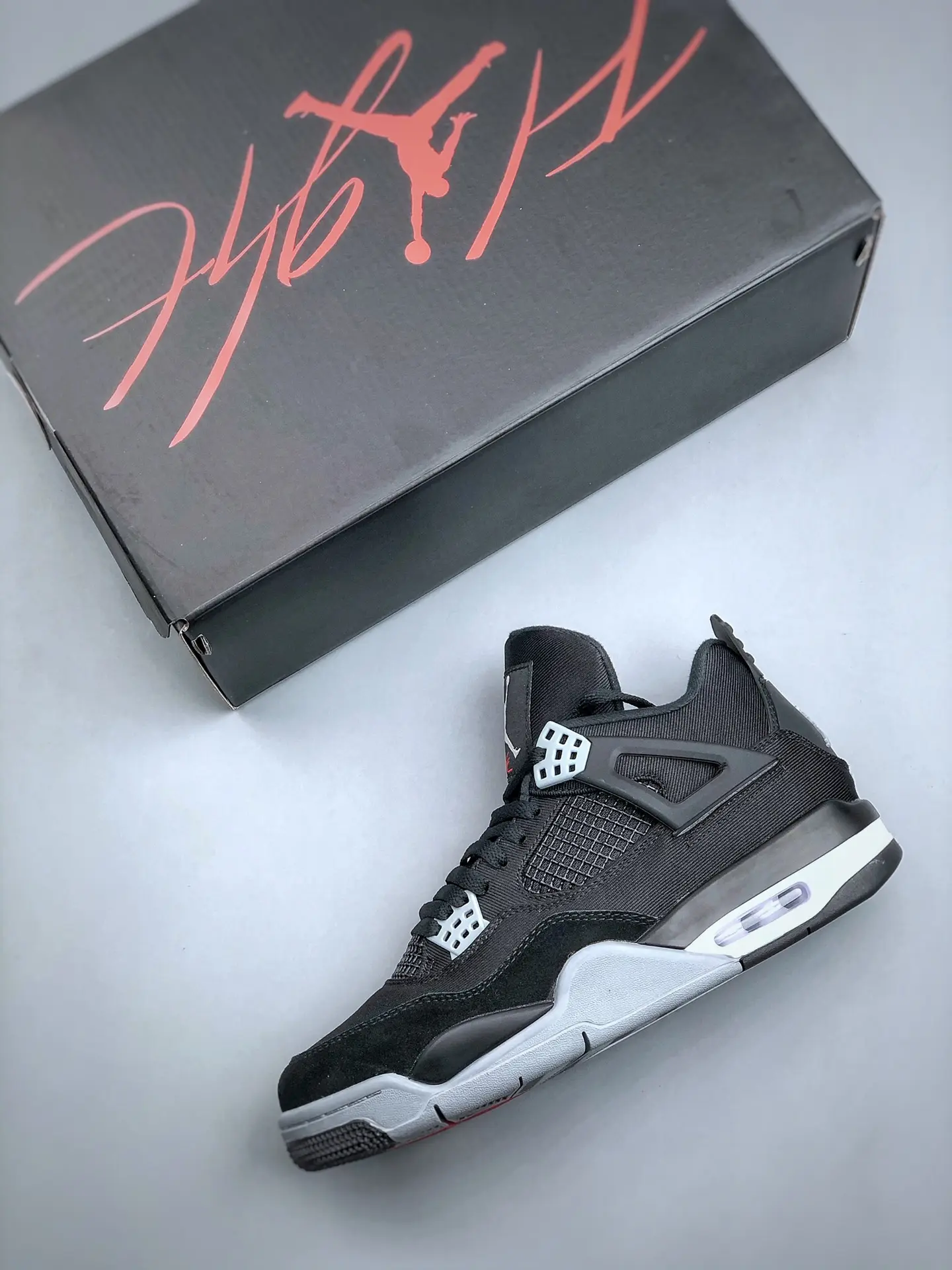 Air Jordan 4 Retro SE Black Canvas Replica: An In-Depth Review | YtaYta