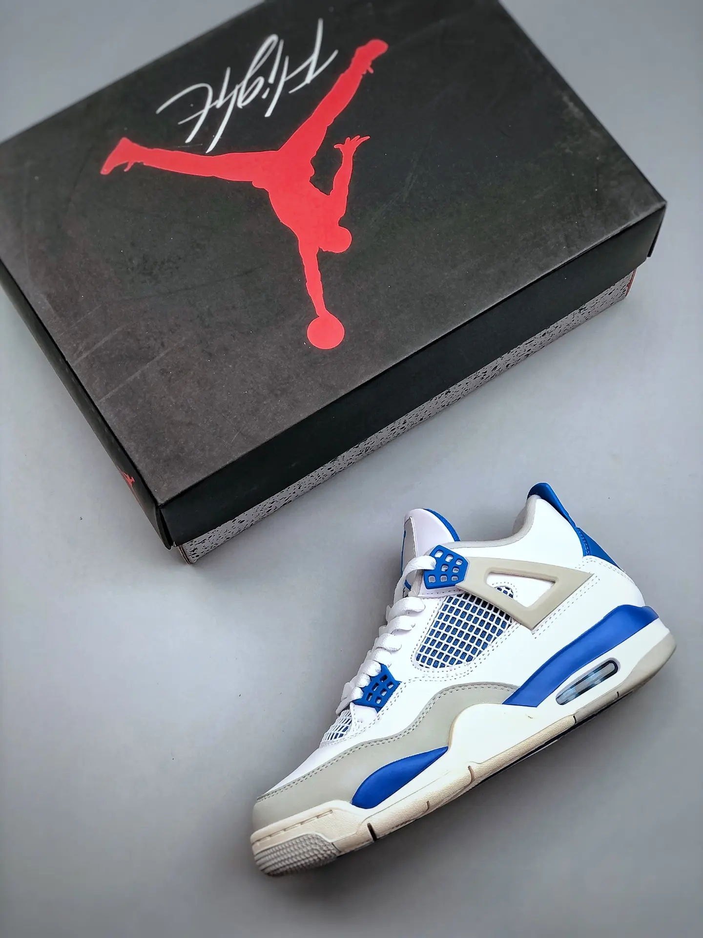 Air Jordan 4 Retro Military Blue - Real vs. Replica: A Detailed Comparison | YtaYta