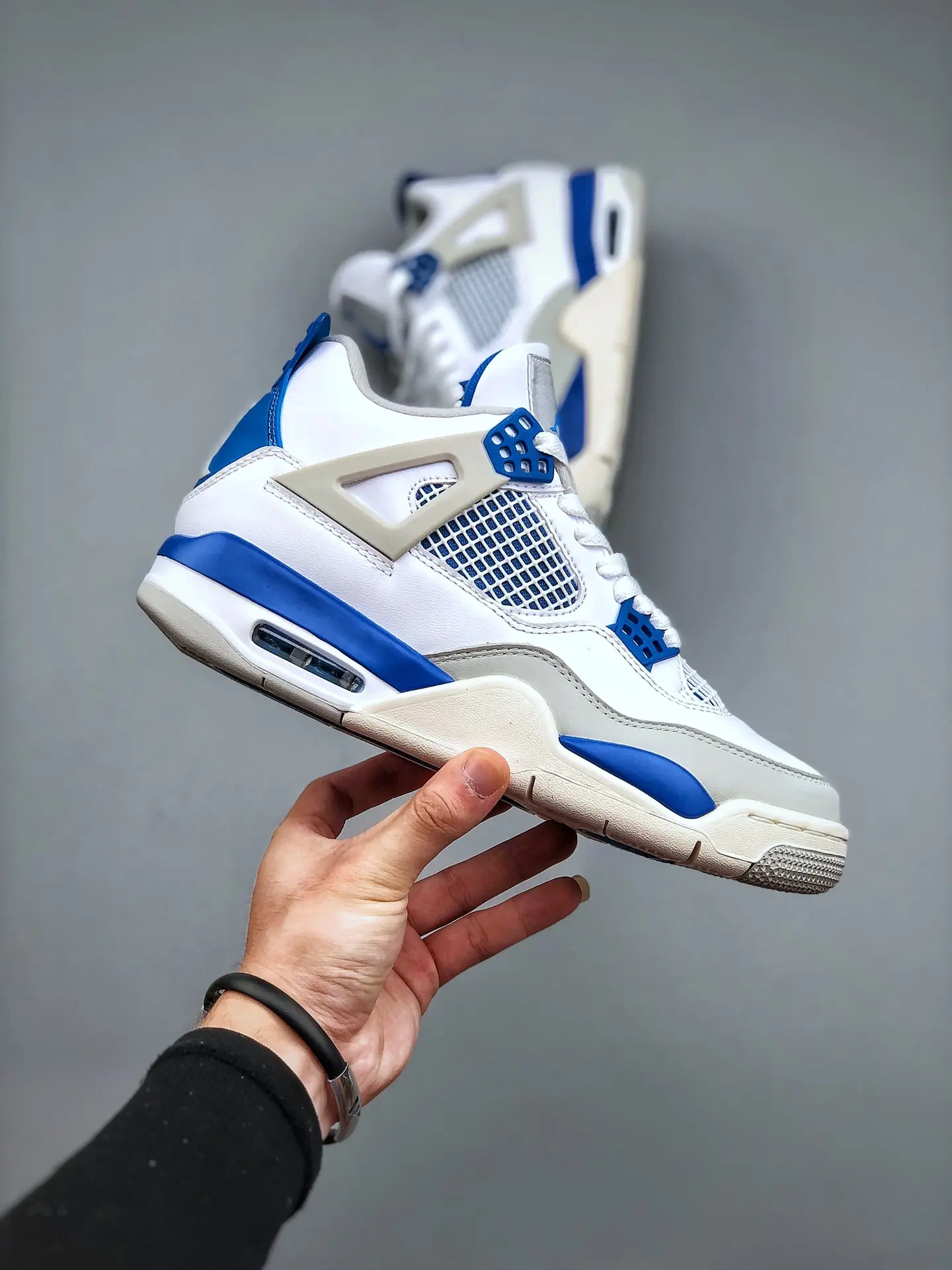 Air Jordan 4 Retro Military Blue - Real vs. Replica: A Detailed Comparison | YtaYta