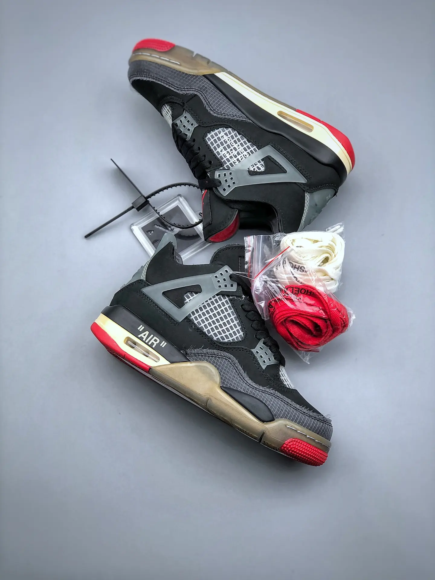 Air Jordan 4 Mid Black Silver Grey Basketball Shoes Review | YtaYta