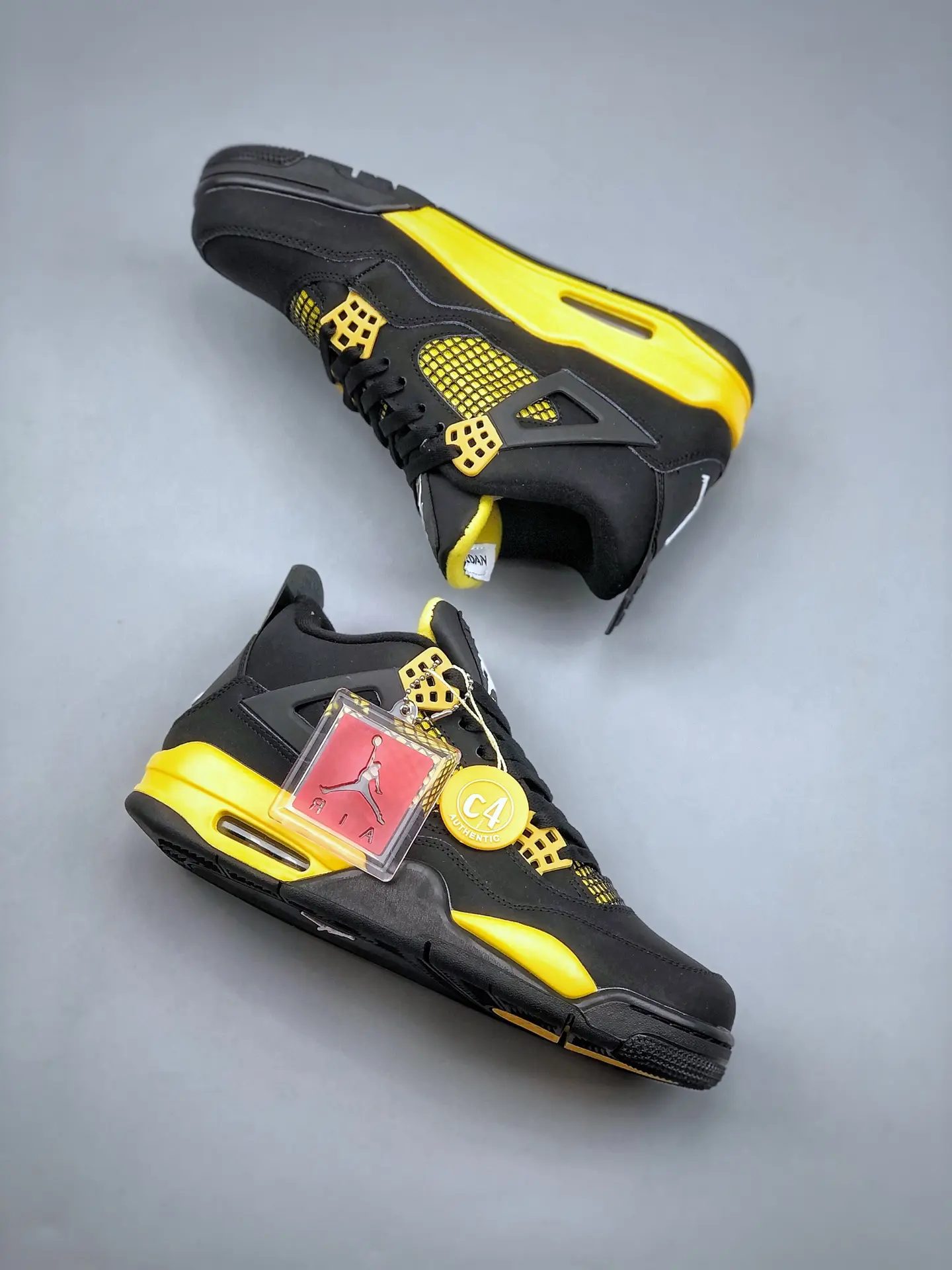 Exploring the Replica Air Jordan 4 Thunder Yellow Black: A Comprehensive Review | YtaYta