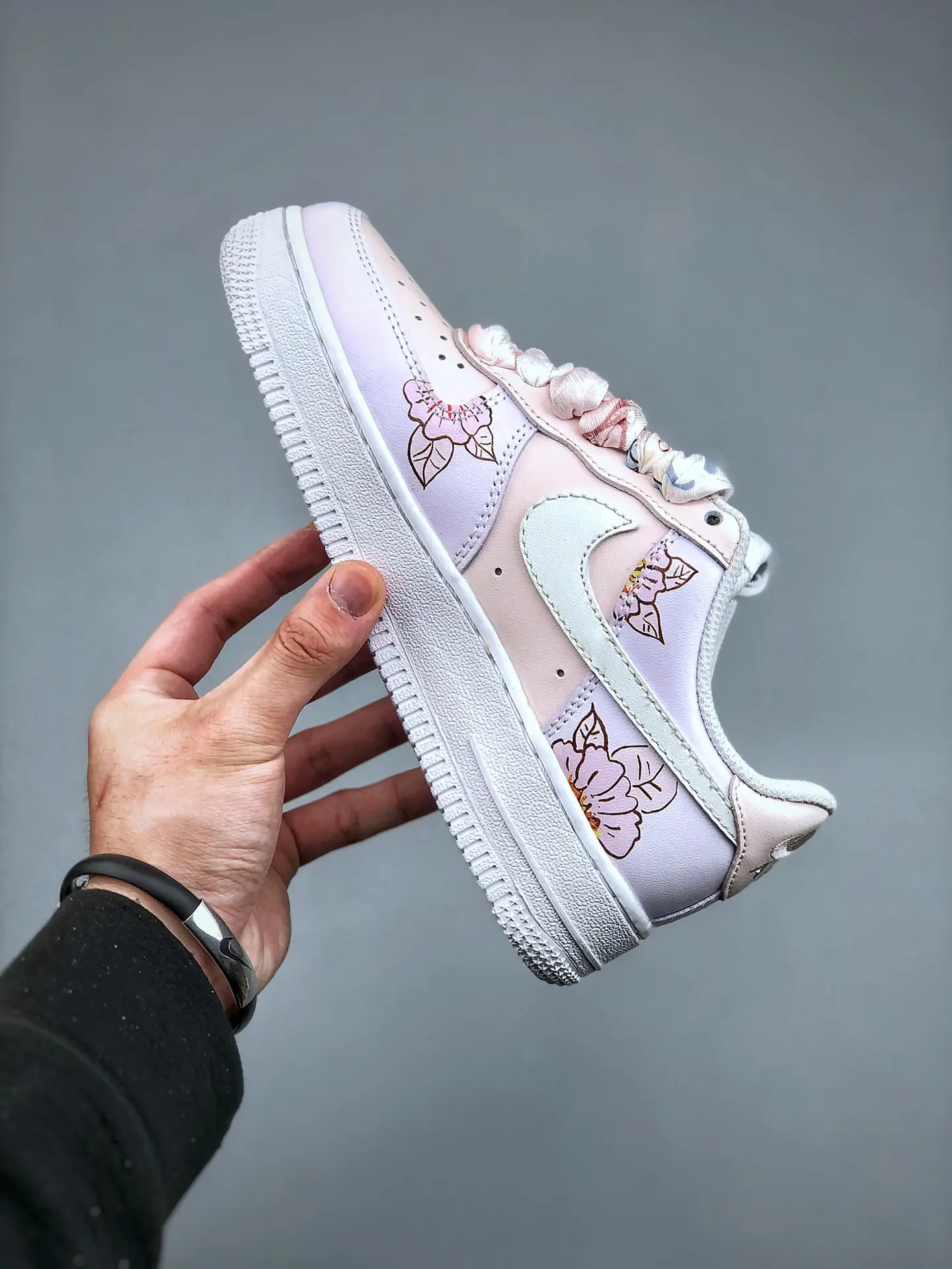 Custom Hand-Painted Floral Nike Air Force 1s: Art Meets Footwear | YtaYta