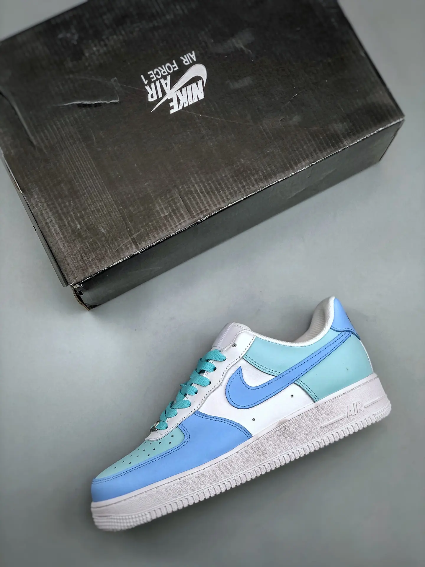 Custom Nike Air Force 1 Baby Blue: Personalized Perfection | YtaYta