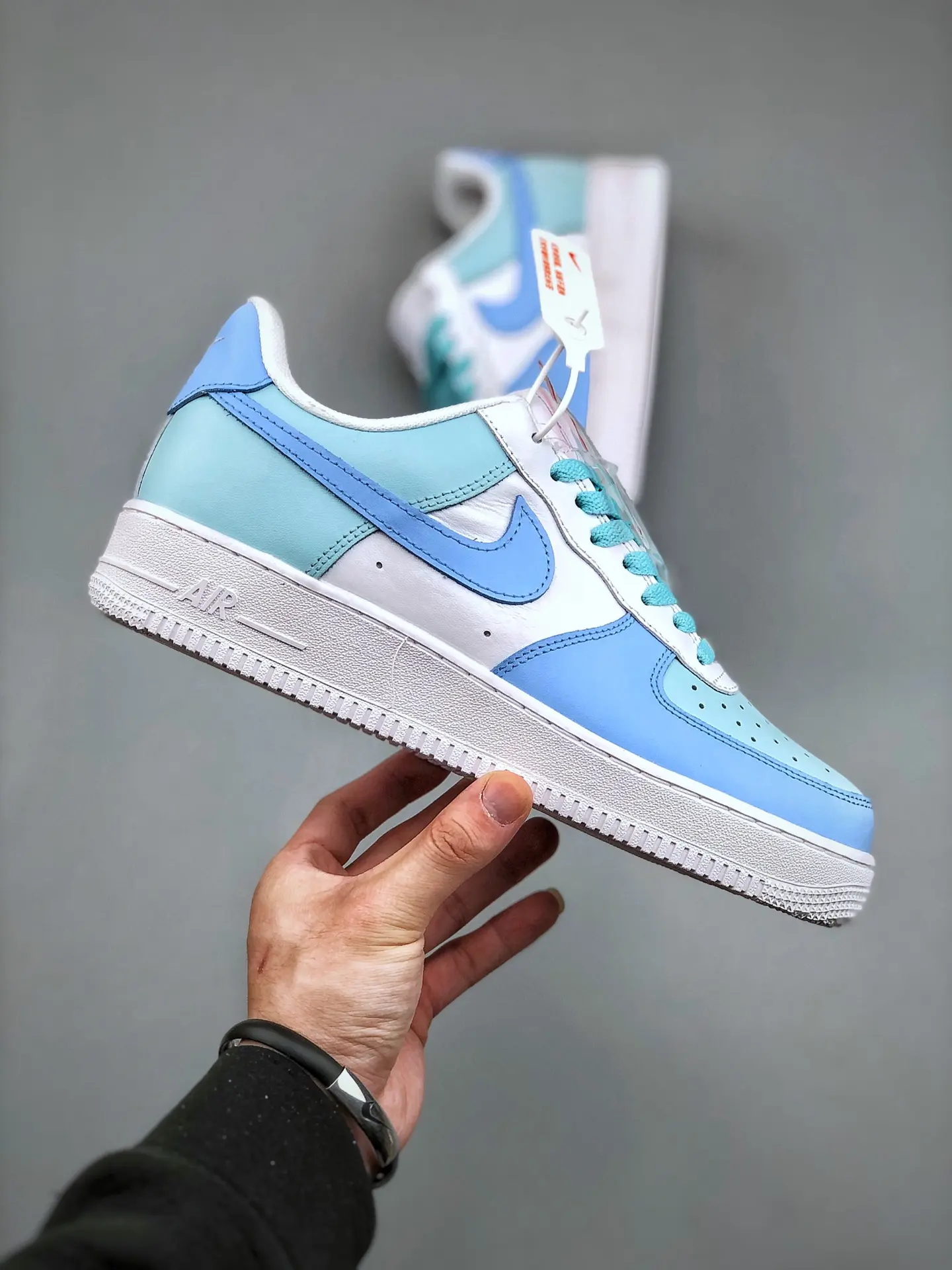 Custom Nike Air Force 1 Baby Blue: Personalized Perfection | YtaYta