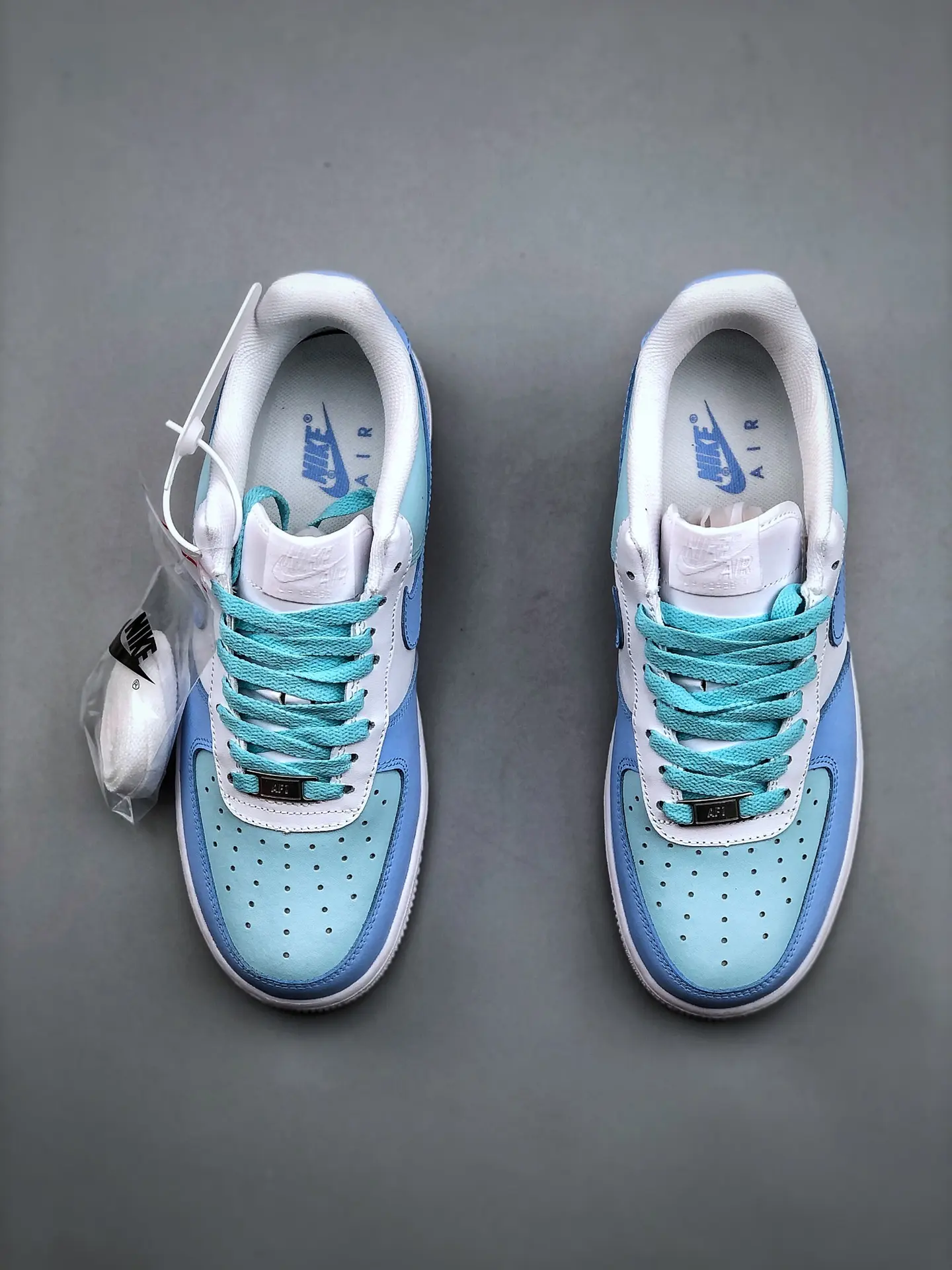 Custom Nike Air Force 1 Baby Blue: Personalized Perfection | YtaYta