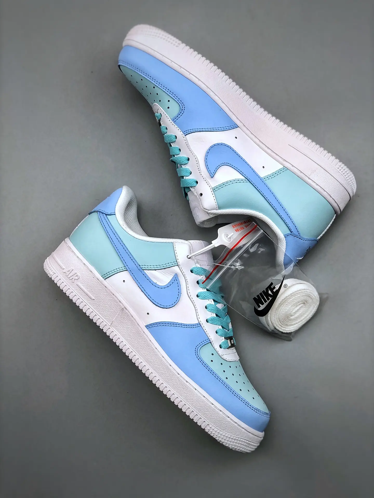 Custom Nike Air Force 1 Baby Blue: Personalized Perfection | YtaYta