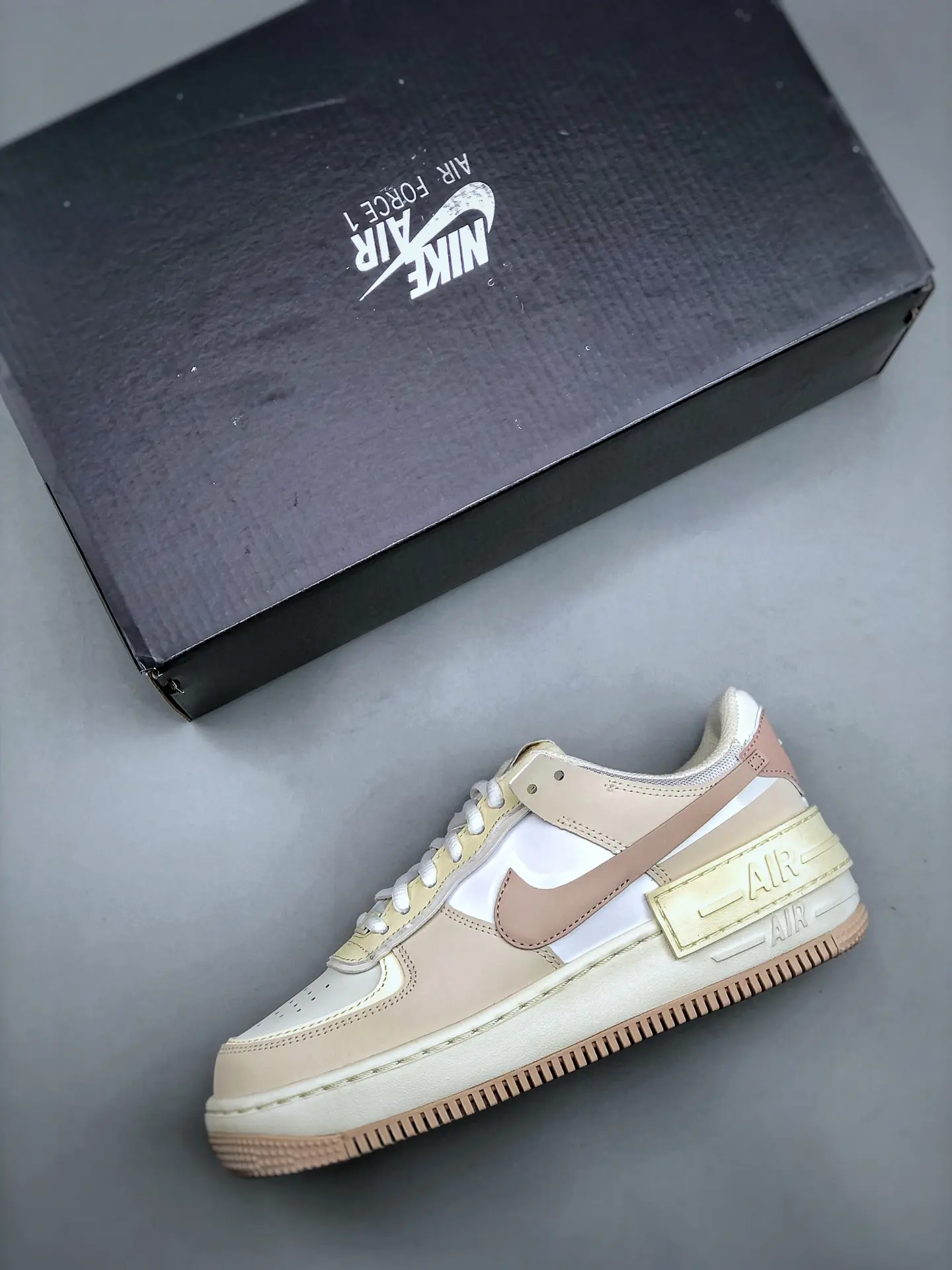 The Allure of Nike Air Force 1 '07 'Coconut Milk Rattan' Replica Sneakers | YtaYta