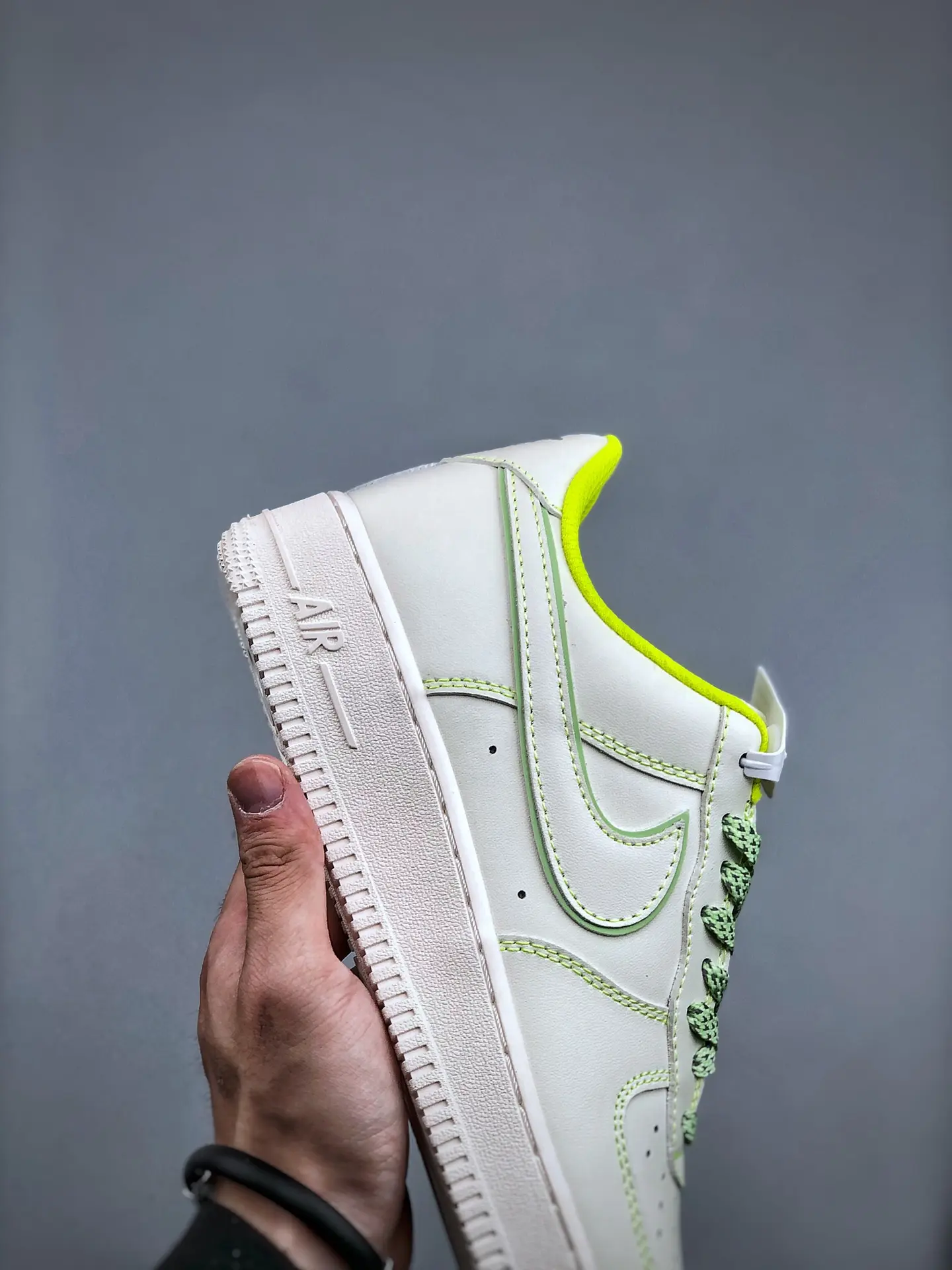 The Allure of Nike Air Force 1 '07 Beige Green White Replica Sneakers | YtaYta