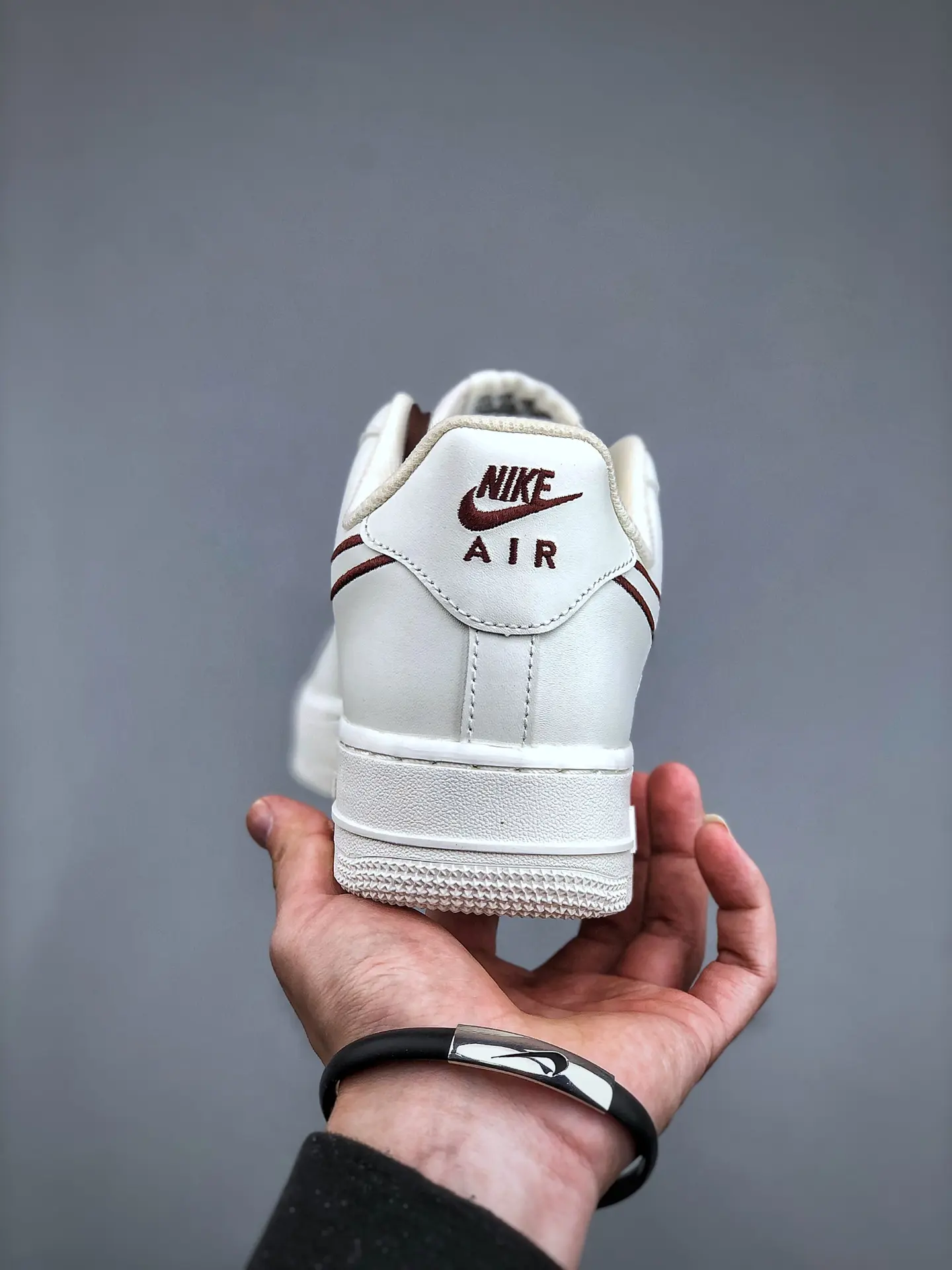 Discovering the World of Replica Nike Air Force 1 Brown-Red Swoosh Sneakers | YtaYta