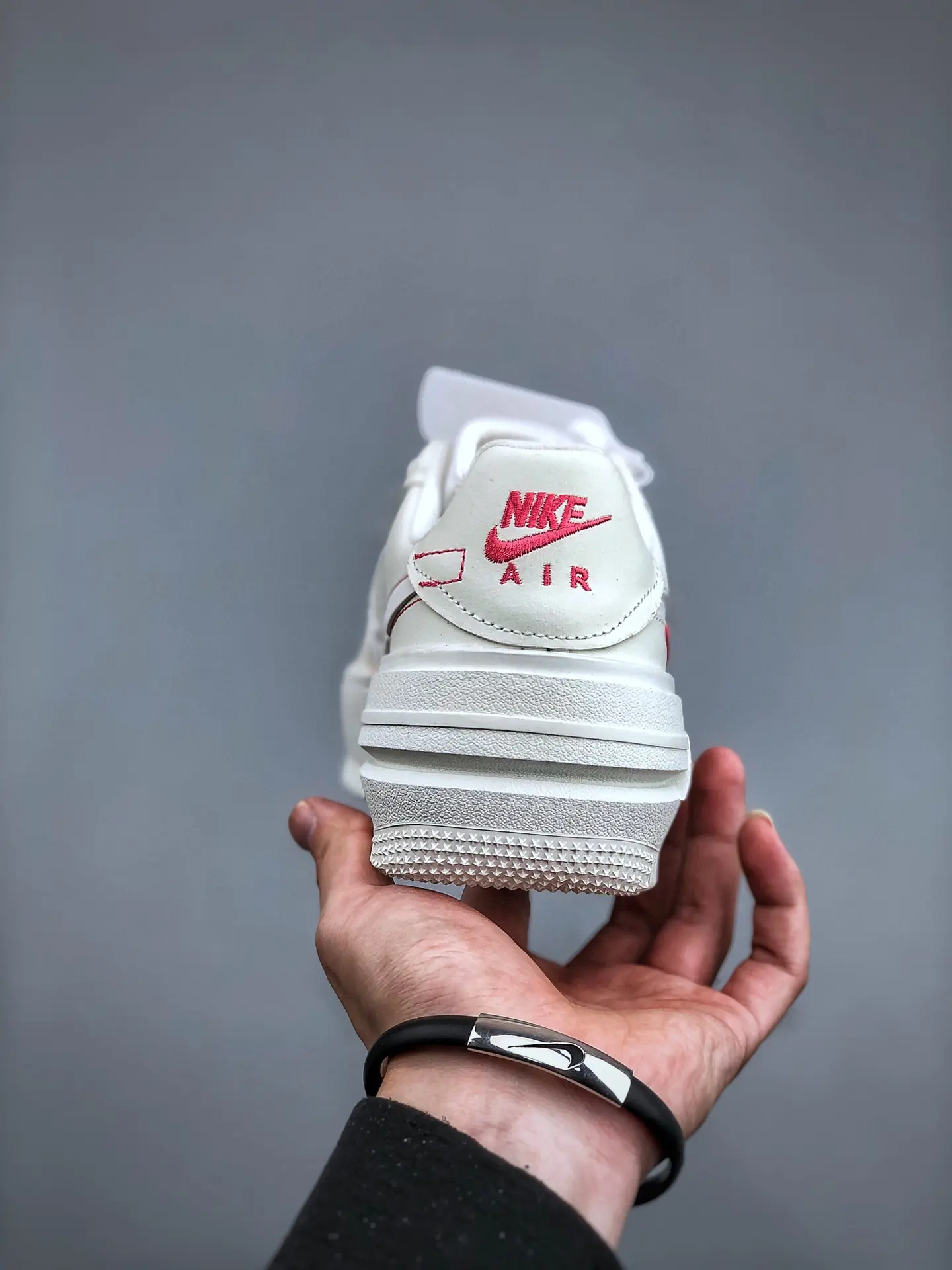 Nike Women's Air Force 1 PLT.AF.ORM Sail Ivory (Replica) | YtaYta