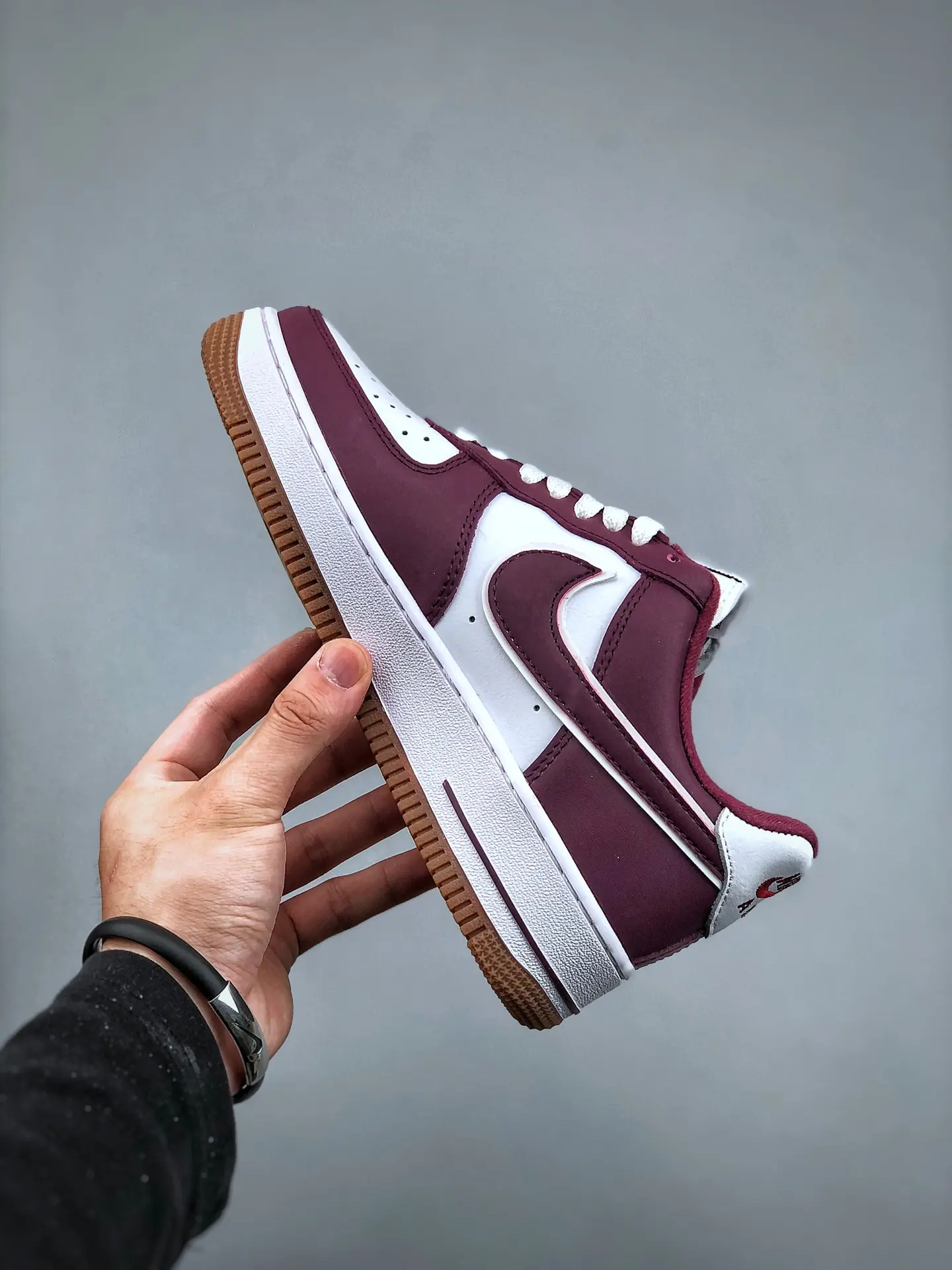 Nike Air Force 1 '07 LV8 'Night Maroon' Replica: Unboxing & Review | YtaYta