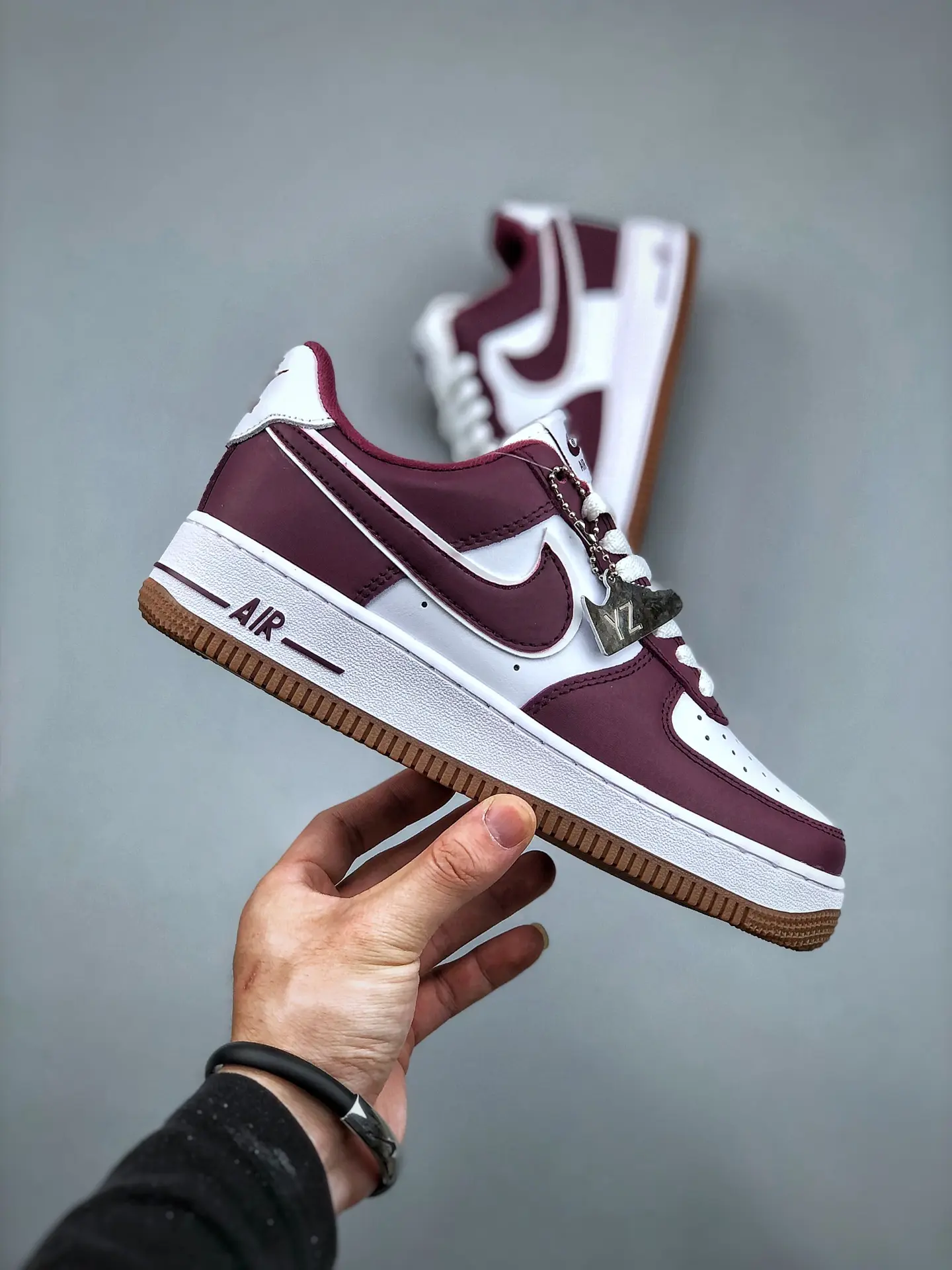 Nike Air Force 1 '07 LV8 'Night Maroon' Replica: Unboxing & Review | YtaYta