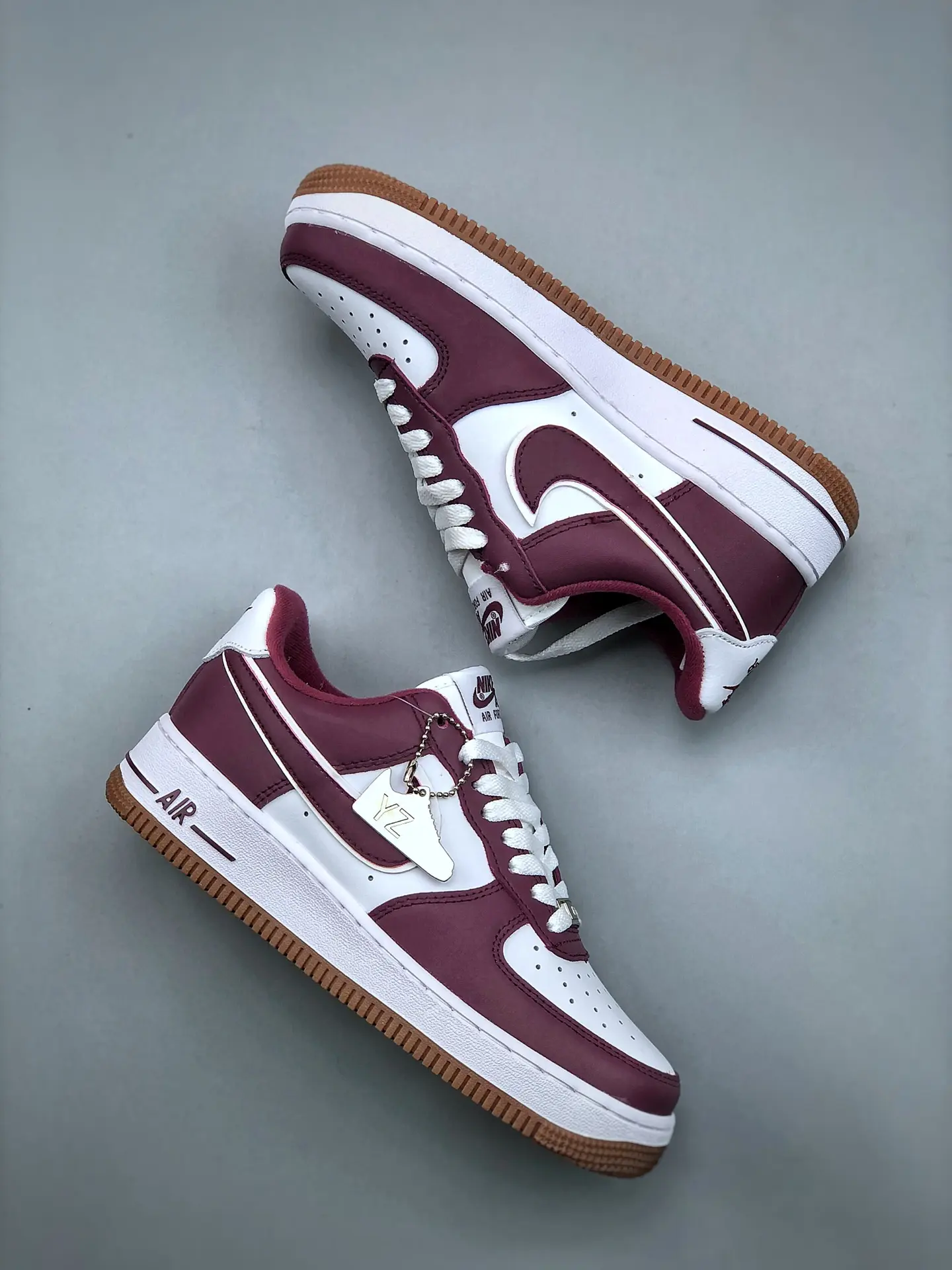 Nike Air Force 1 '07 LV8 'Night Maroon' Replica: Unboxing & Review | YtaYta