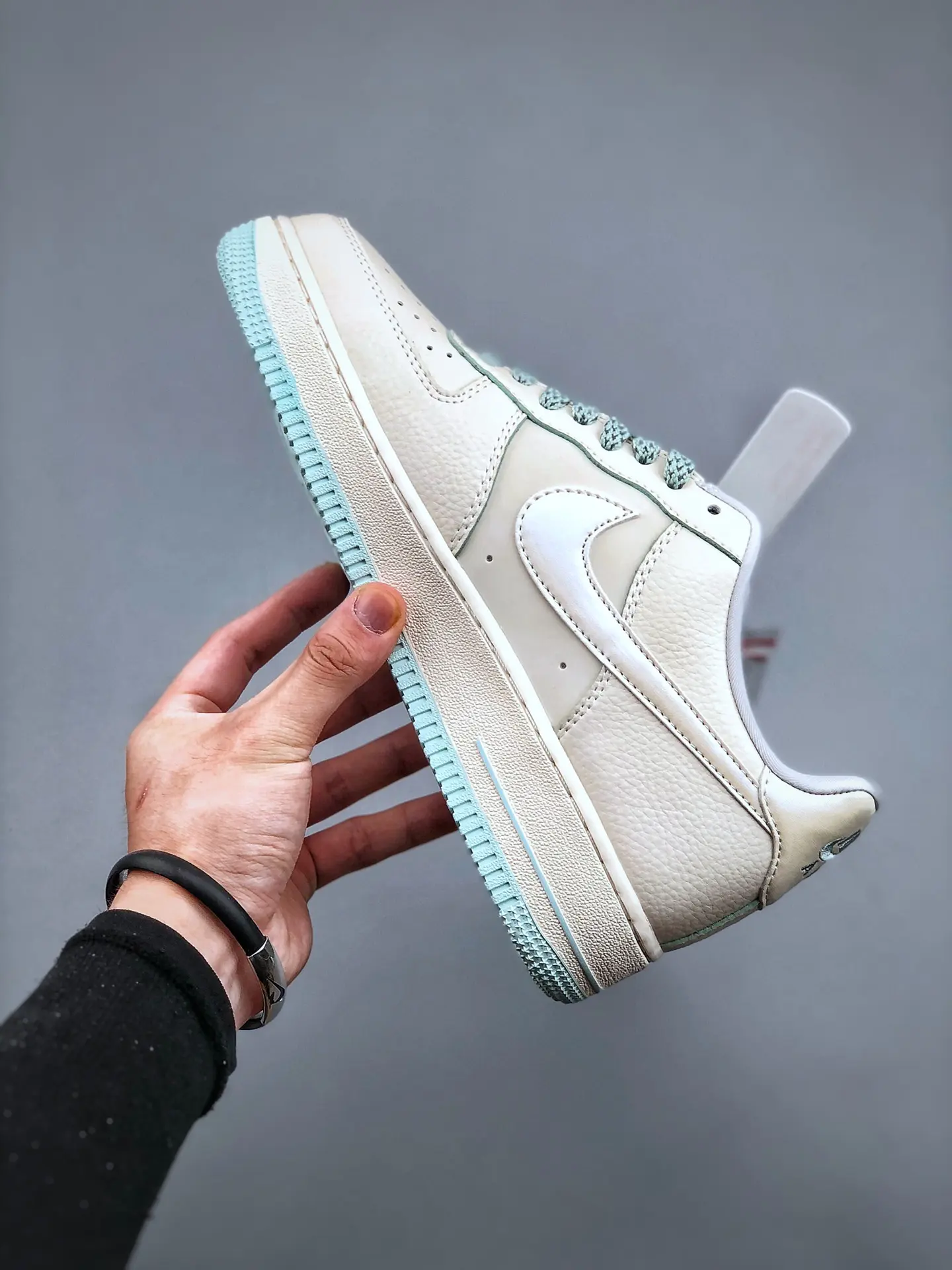 The Best Replica Nike Air Force 1 07 Low Rice White Light Blue | YtaYta