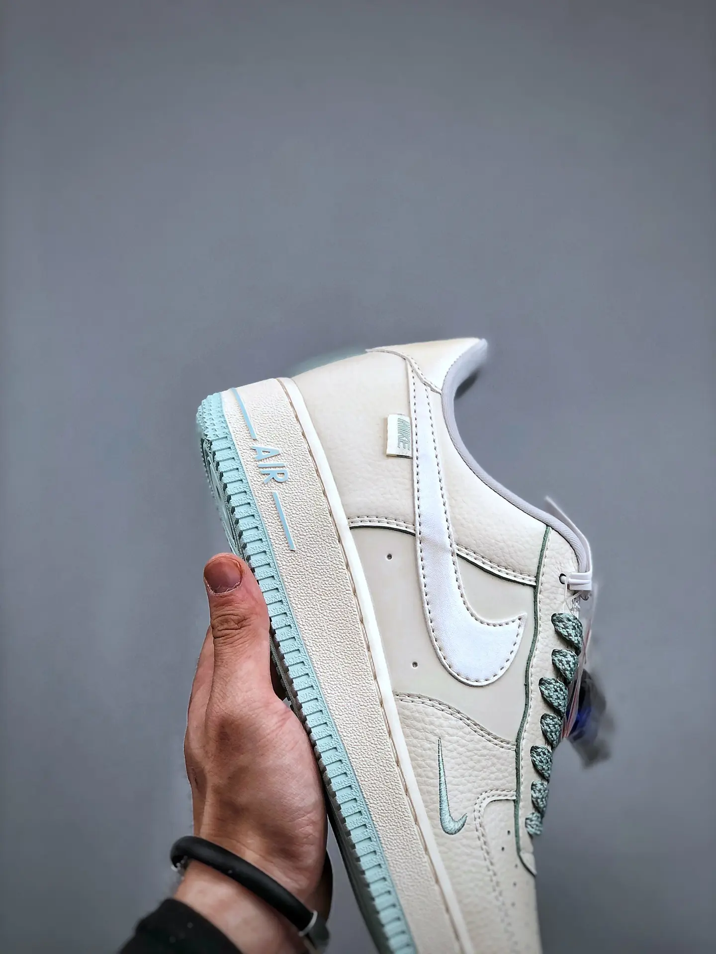 The Best Replica Nike Air Force 1 07 Low Rice White Light Blue | YtaYta